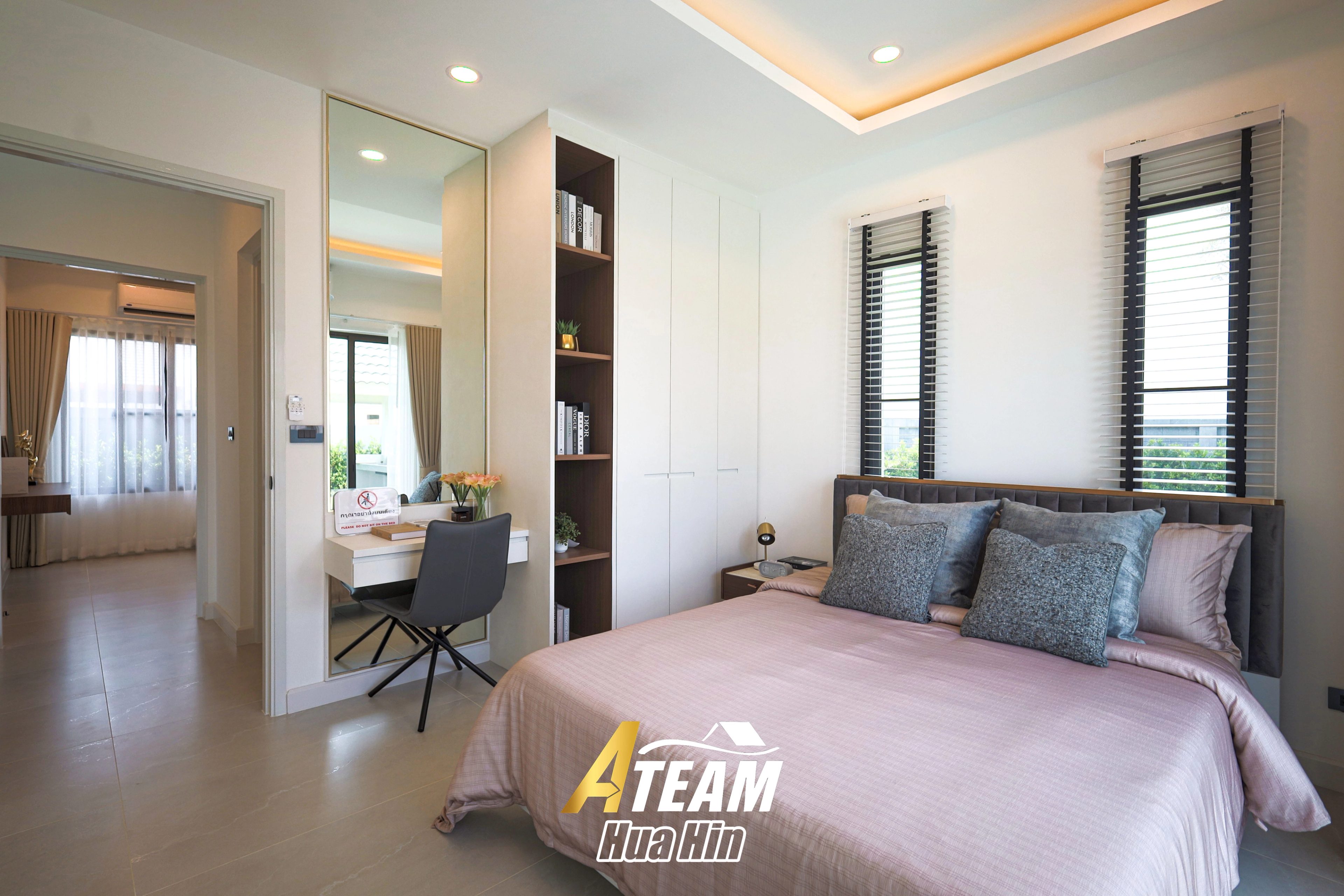 Modern 3-Bedroom Pool Villa at La Vallee Raintree Residence, Thap Tai, thumbnail 17