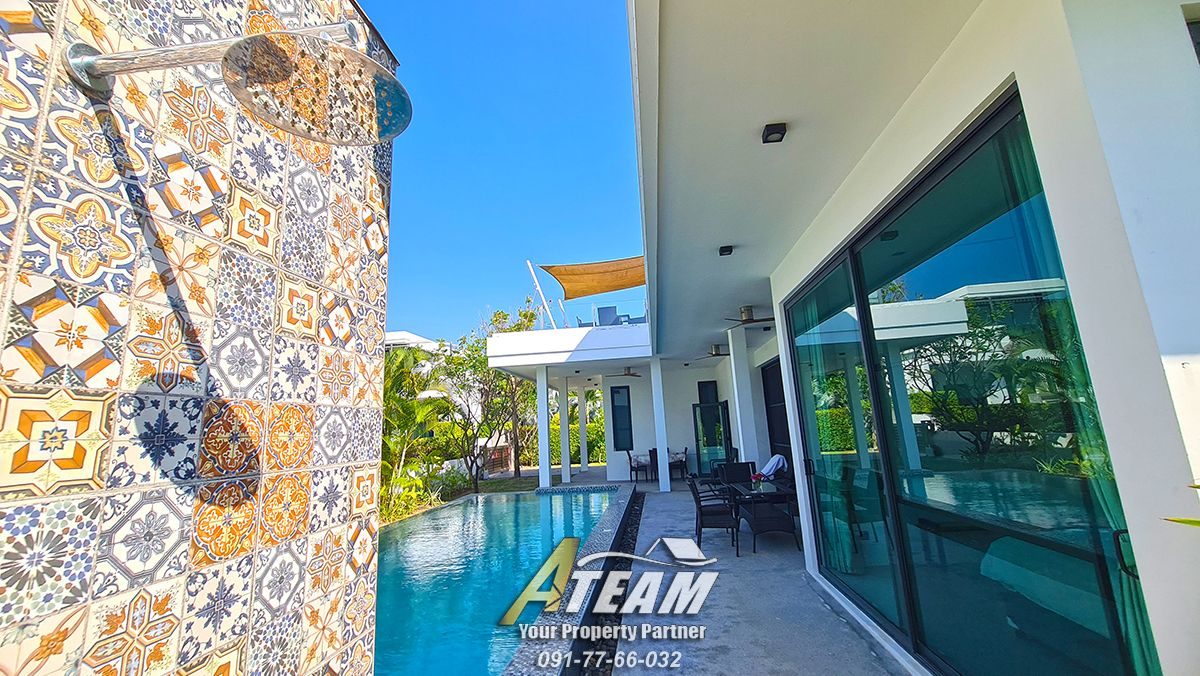 Modern 3 bedroom pool villa In La Lua resort, thumbnail 6
