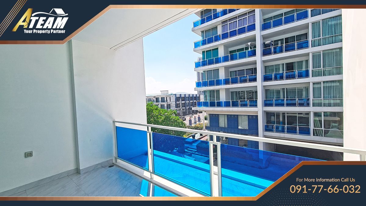 2 Bedrooms 2 Bathrooms (Extra Corner) | 93.65 sqm | Pool View, thumbnail 3