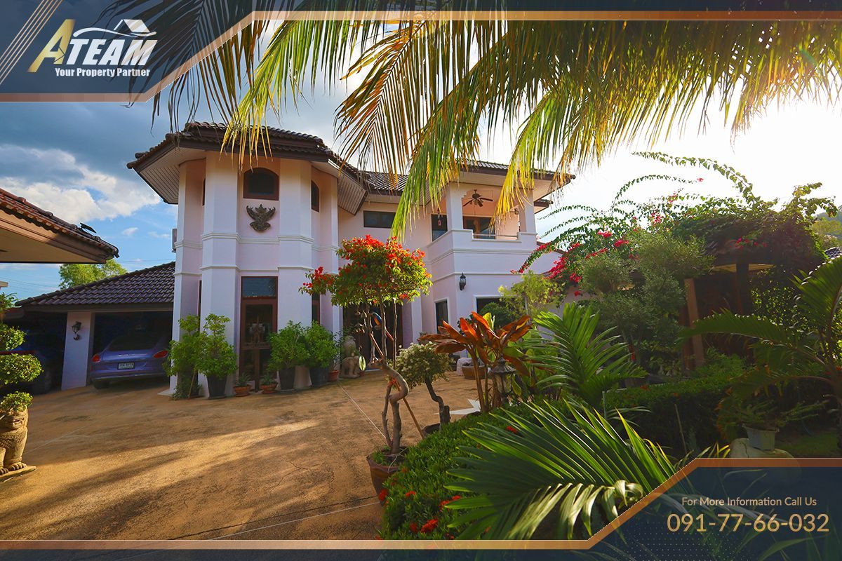Unique Mansion on 1 Rai with incredible tropical  garden, thumbnail 50