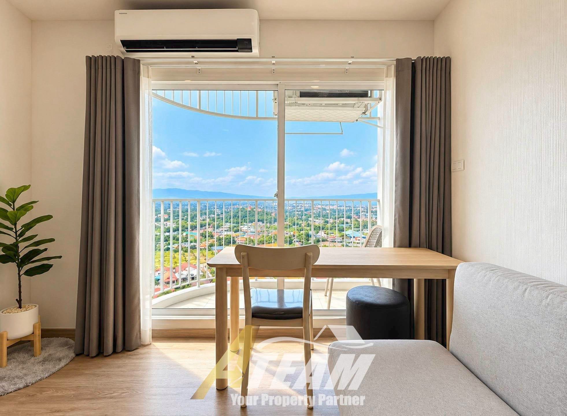 Studio Condo with Sea & Mountain Views for Rent at Supalai Blue Whale Hua Hin, thumbnail 5