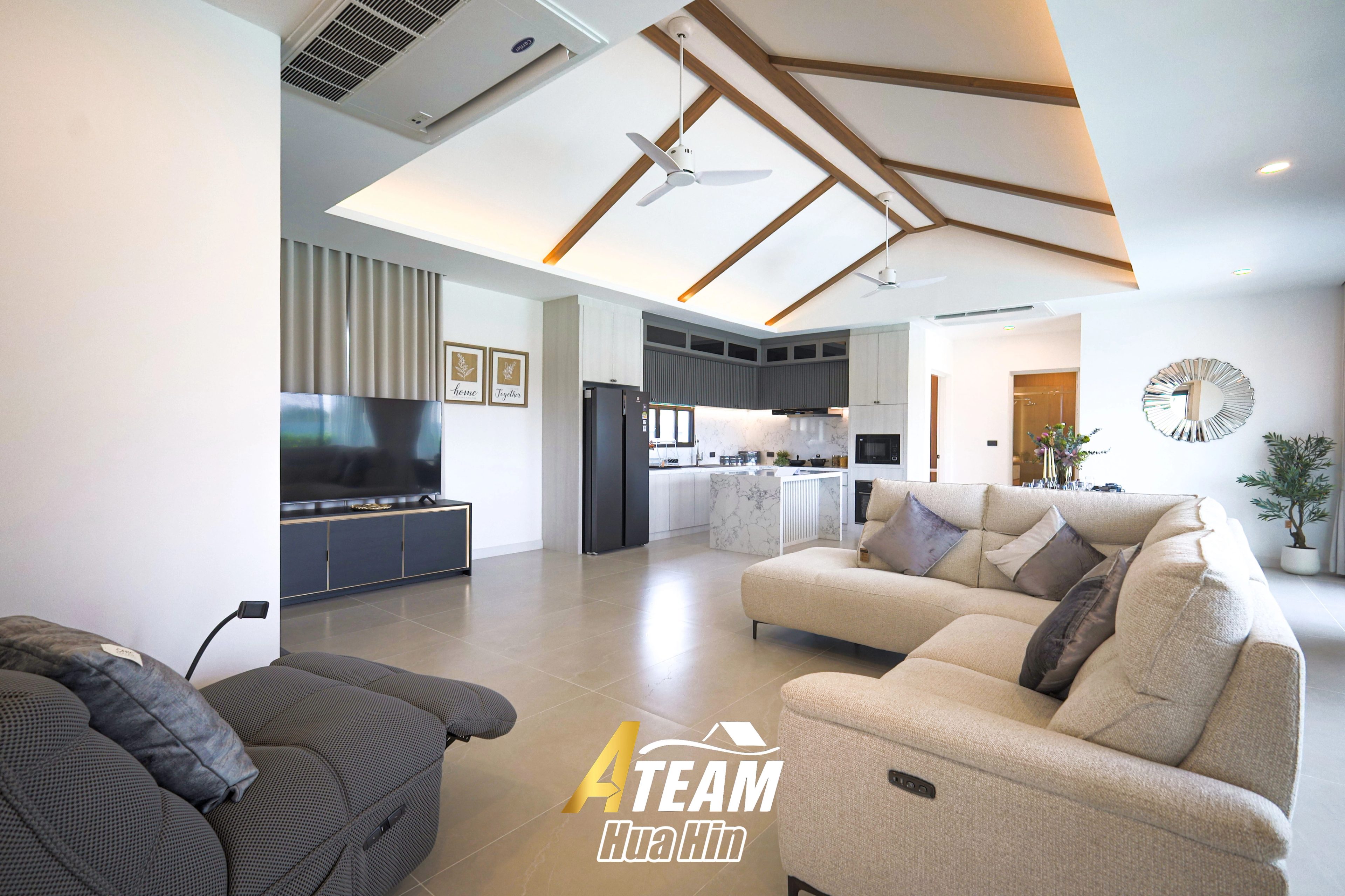 Modern 3-Bedroom Pool Villa at La Vallee Raintree Residence, Thap Tai, thumbnail 8