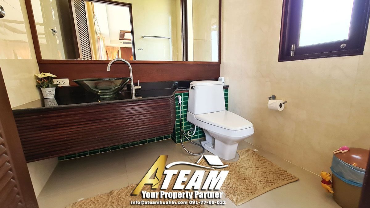 Rare lake side pool villa 800m from Kao Takiab, thumbnail 14
