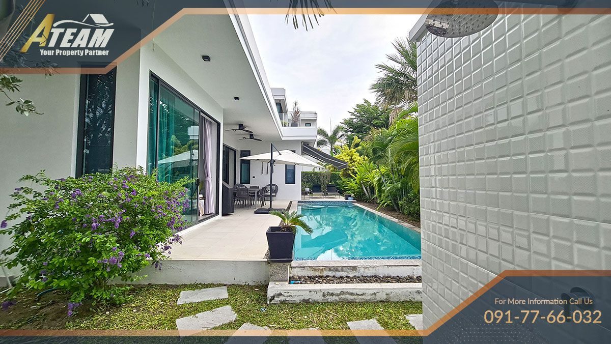 3 bedroom pool villa in Lalua Resort