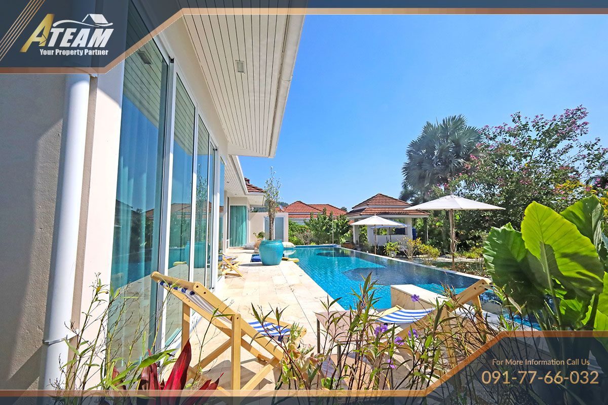 วิลล่าพร้อมสระว่ายน้ำสุดหรูบนที่ดิน 1,200 SQM – 3 ห้องนอน 4 ห้องน้ำ ภาพย่อที่ 4