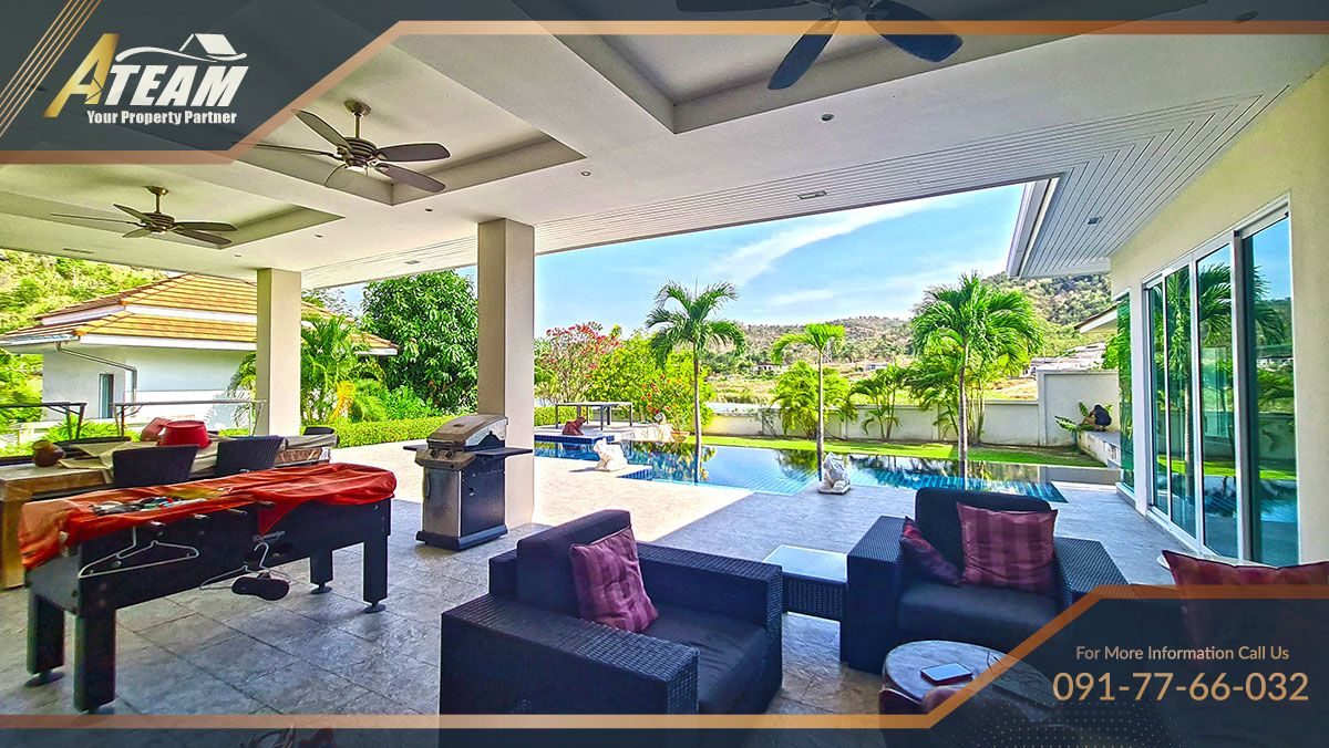 380 sqm, 3 Bedroom 3 Bathroom Poolvilla at Red Mountain Waterside, Hua, thumbnail 7