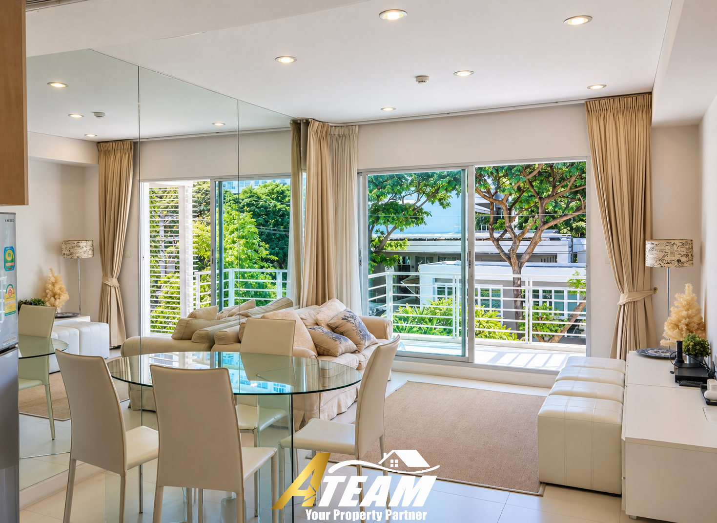 Beachfront Condo for Rent at Baan Sanpluem, thumbnail 3