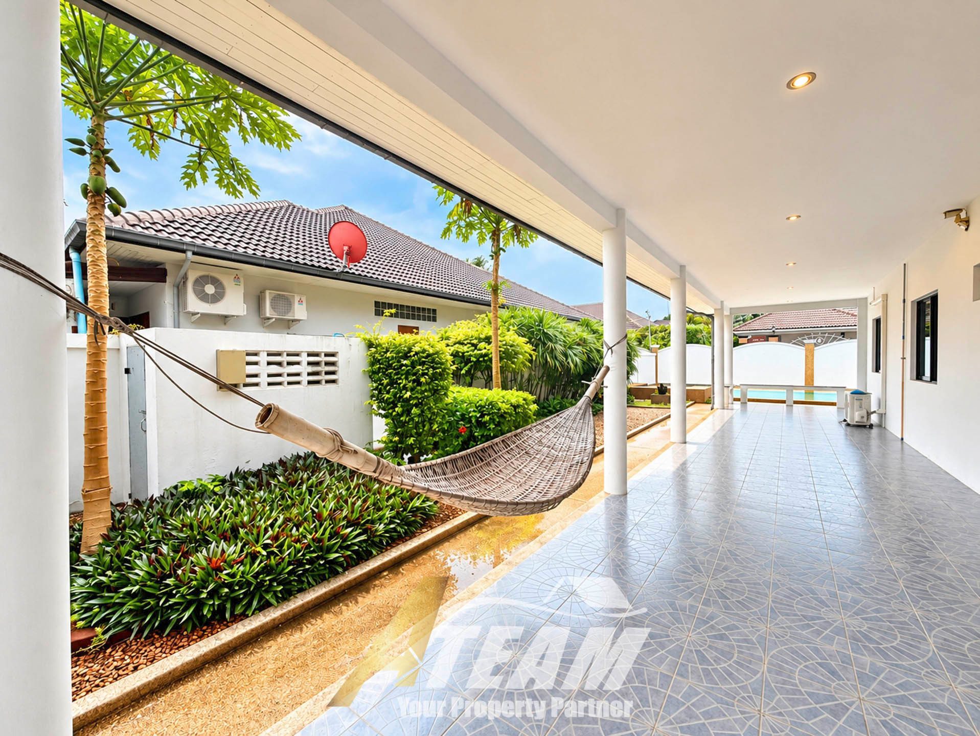 Spacious 3-Bedroom Private Pool Villa for Rent at Sunset Village 1, Hua Hin Soi 6, thumbnail 24