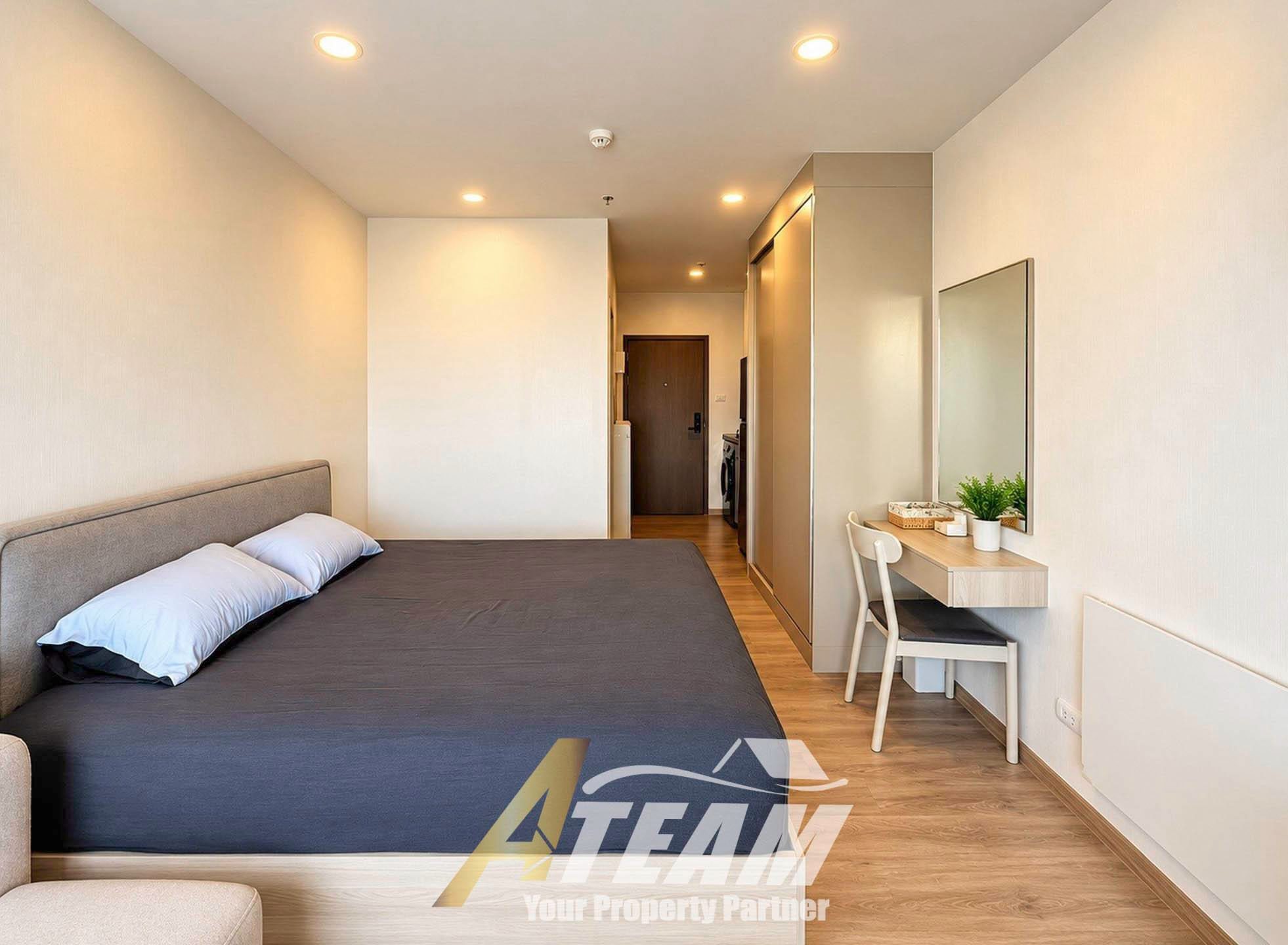 Studio Condo with Sea & Mountain Views for Rent at Supalai Blue Whale Hua Hin, thumbnail 3