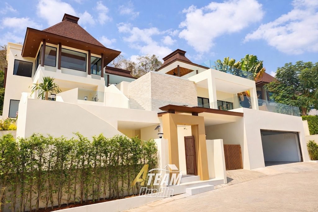 Brand-New Luxury Villa with  Panoramic Sea Views in Panorama Khao Tao, thumbnail 2