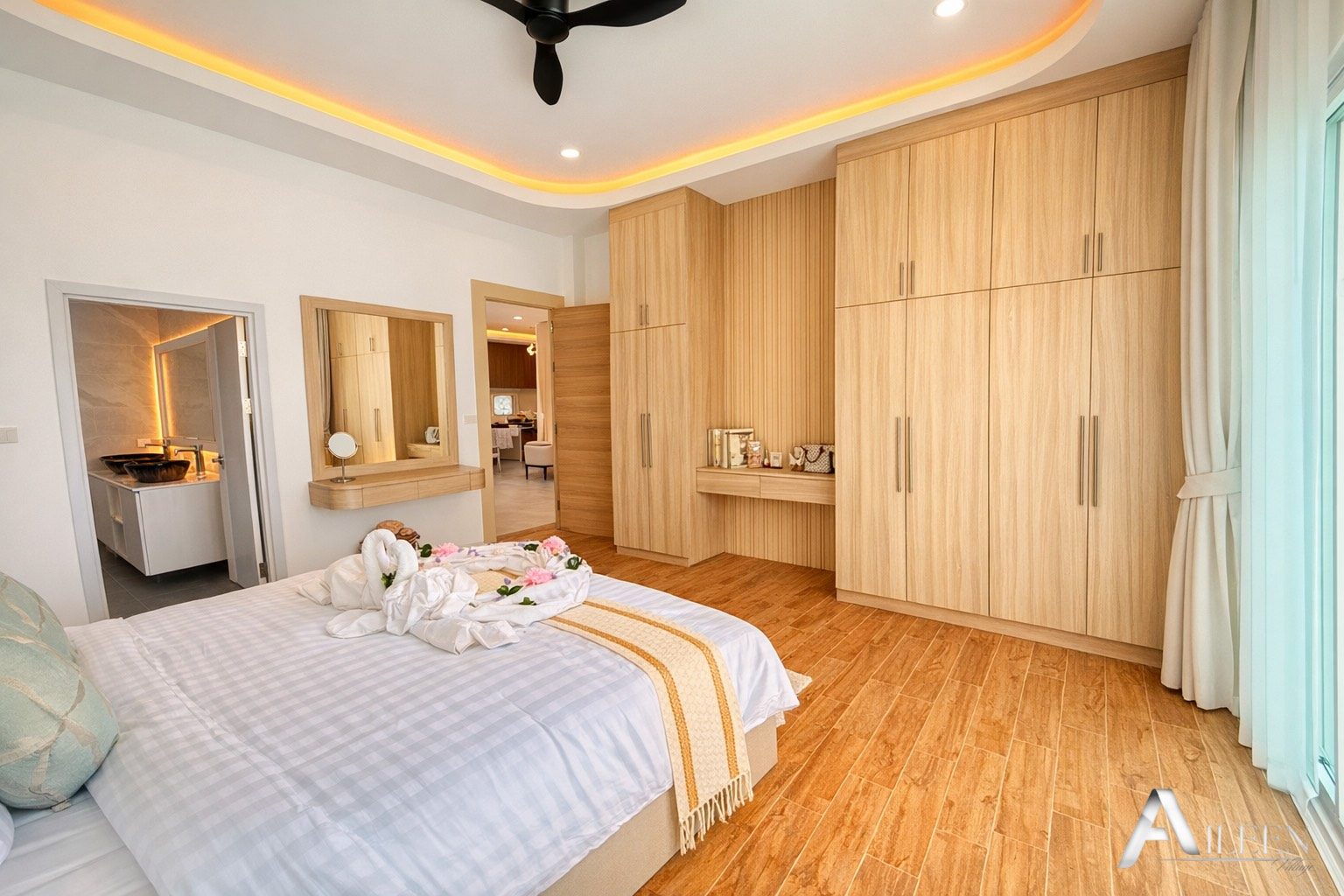 Beautyful 3 Bed 3 Bath Pool Villa in a peaceful residential area, thumbnail 3
