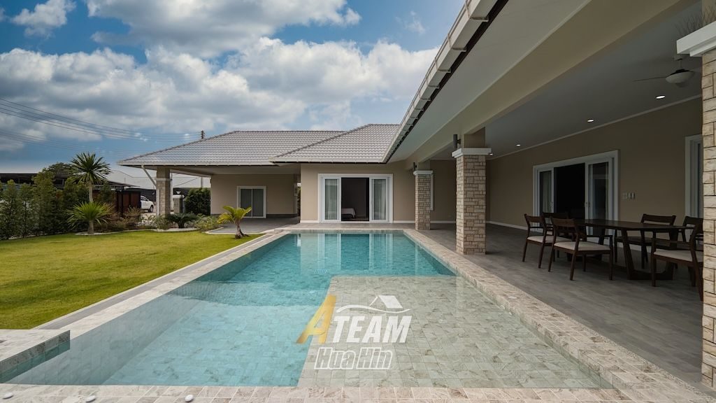Luxury 3-Bedroom Pool Villa for Sale – Siam Villa 2, Thap Tai, thumbnail 2