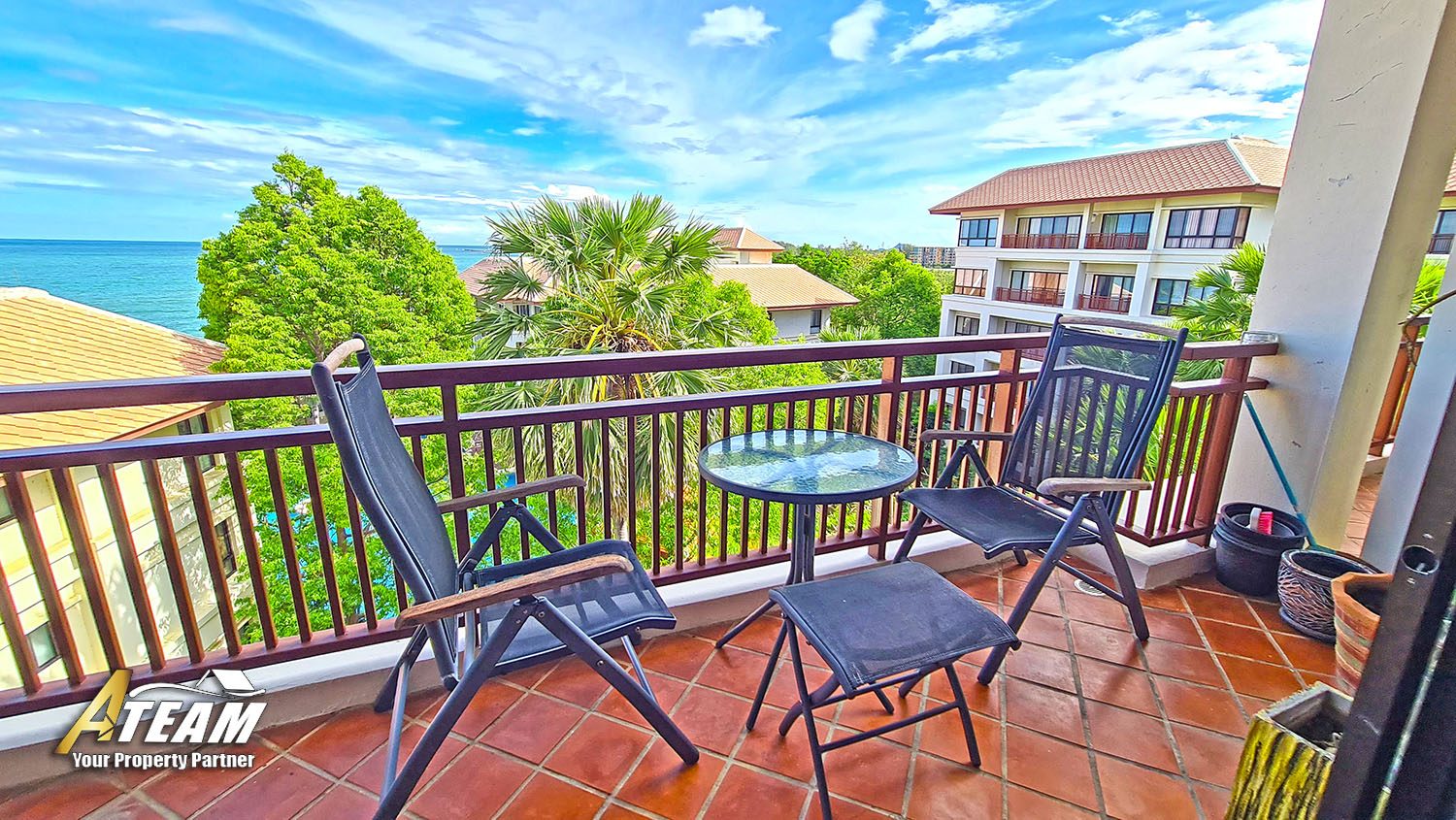 Beachfront sea view condo in Khao Tao, Santipura, thumbnail 28