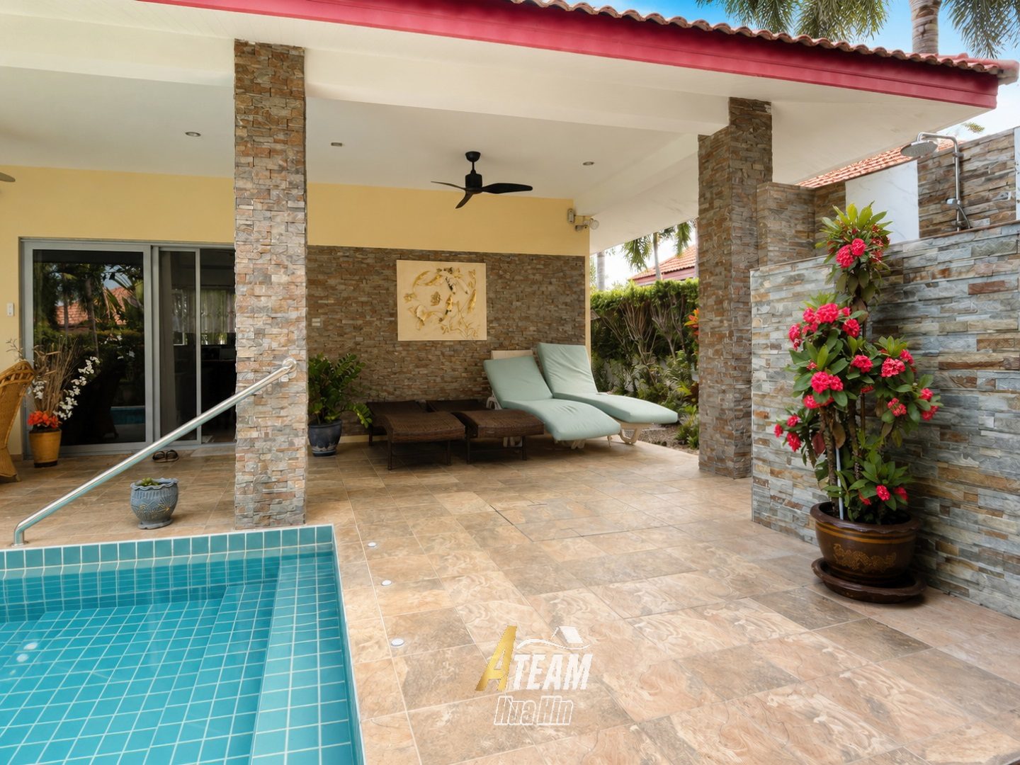 3 Bedroom pool villa for rent at Wijittra in HIn lek fai , thumbnail 38