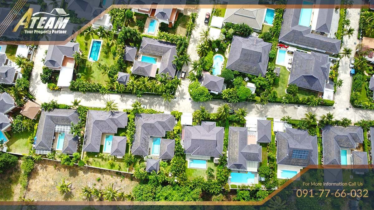 Moutain view 2 story pool villa in the heights 2 Khoa Tao Hua Hin, thumbnail 4