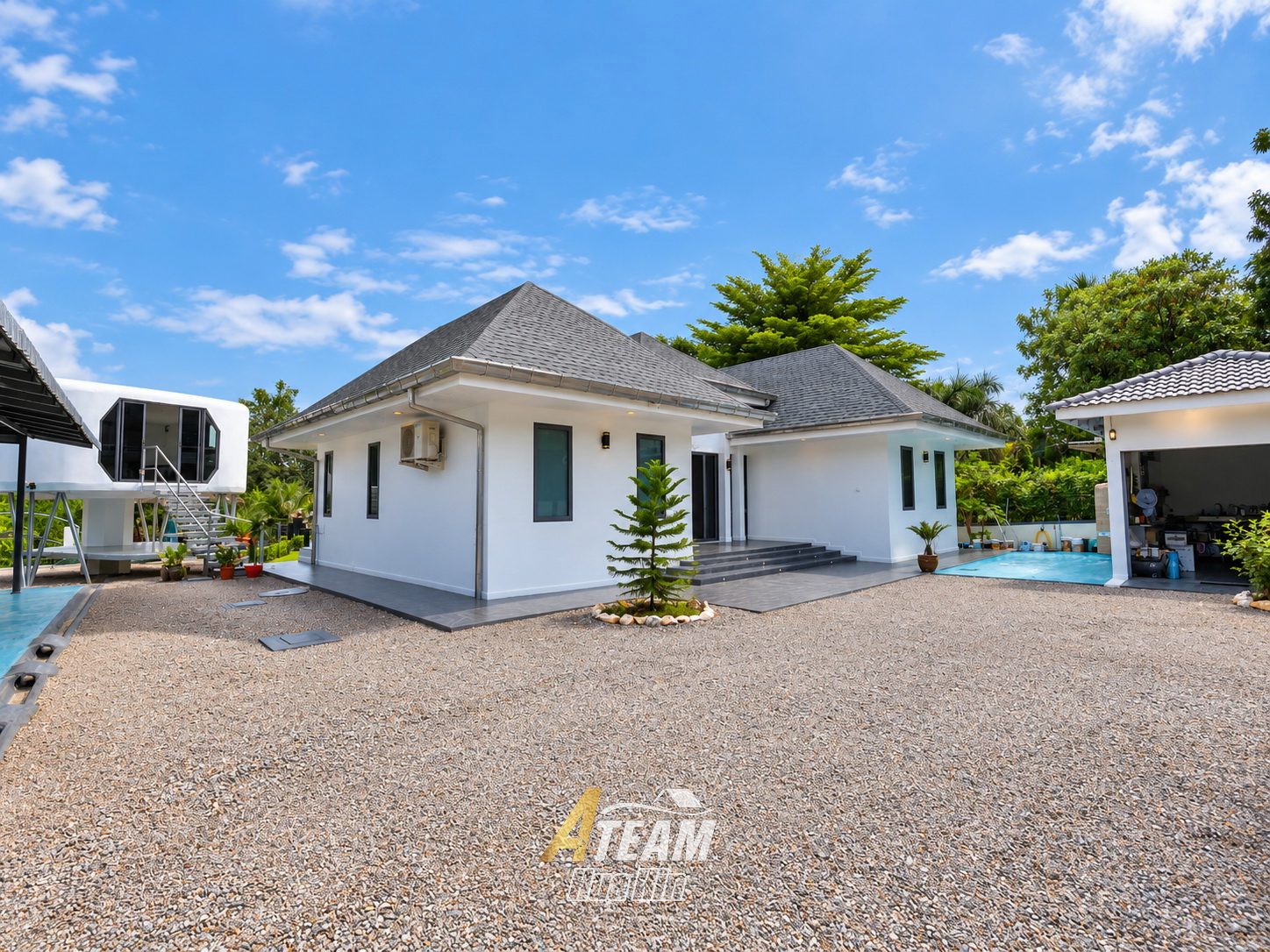 Private Riverside Pool Villa with Expansive Land in Pranburi, thumbnail 11