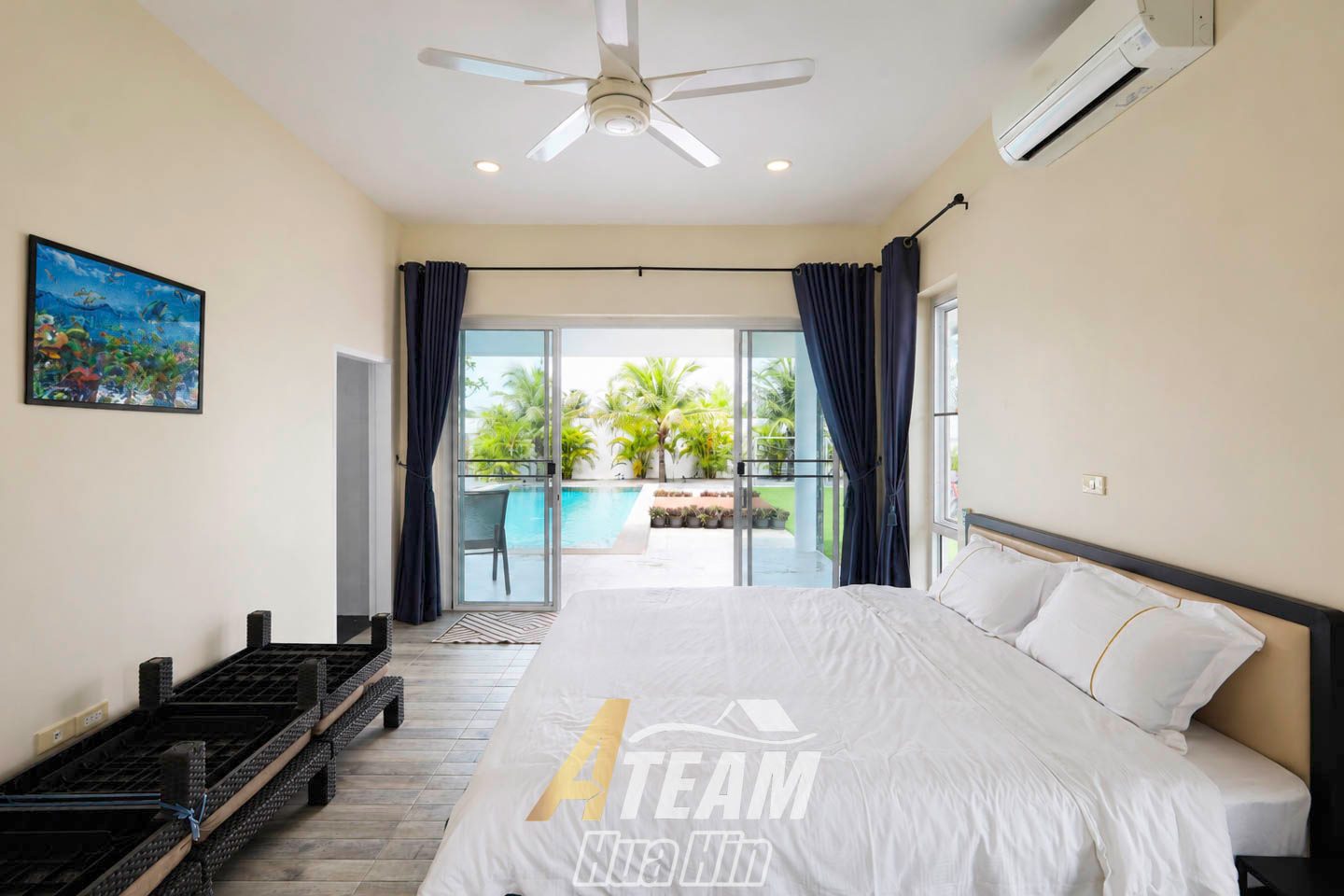 Private 3-Bedroom Pool Villa on a Large 800 Sq.m. Plot | Pak Nam Pran, Pranburi, thumbnail 15