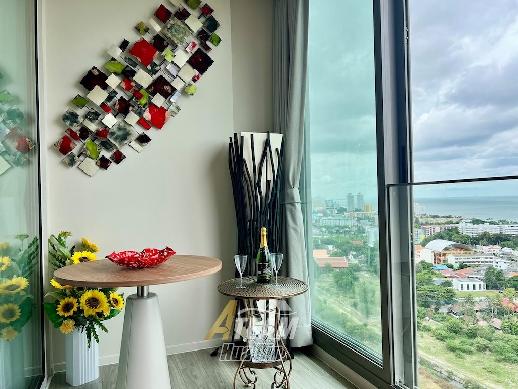 High Floor Sea view Condo for rent at Vehha Hua Hin, thumbnail 2