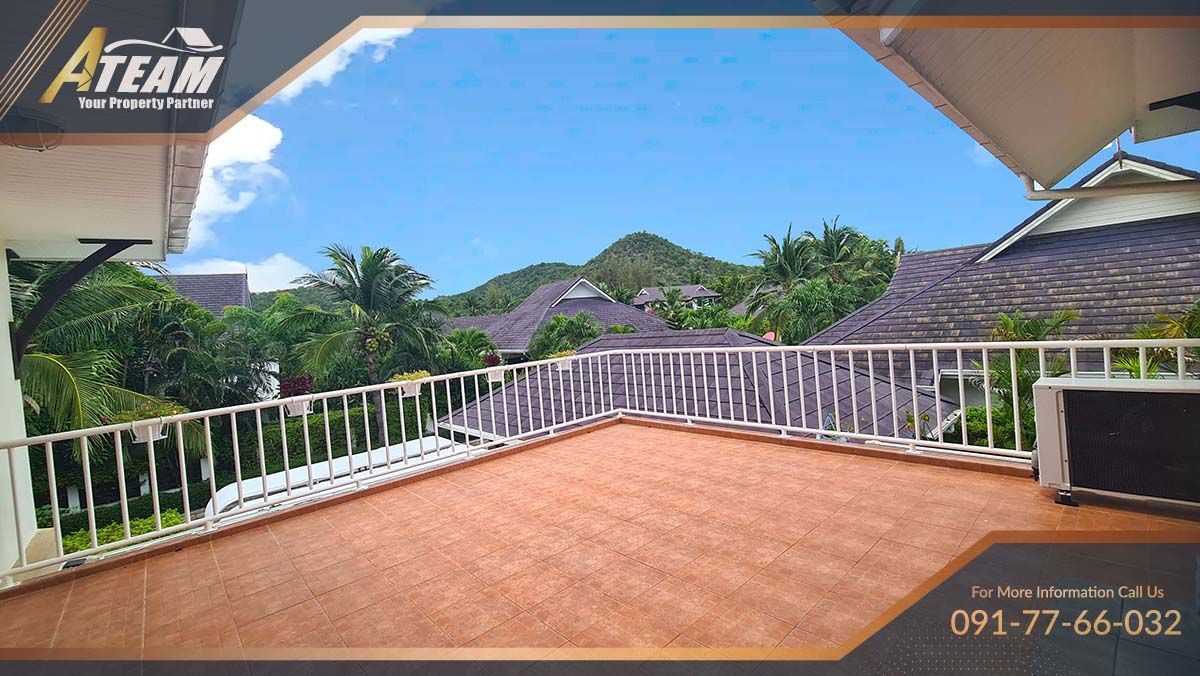 Moutain view 2 story pool villa in the heights 2 Khoa Tao Hua Hin, thumbnail 38