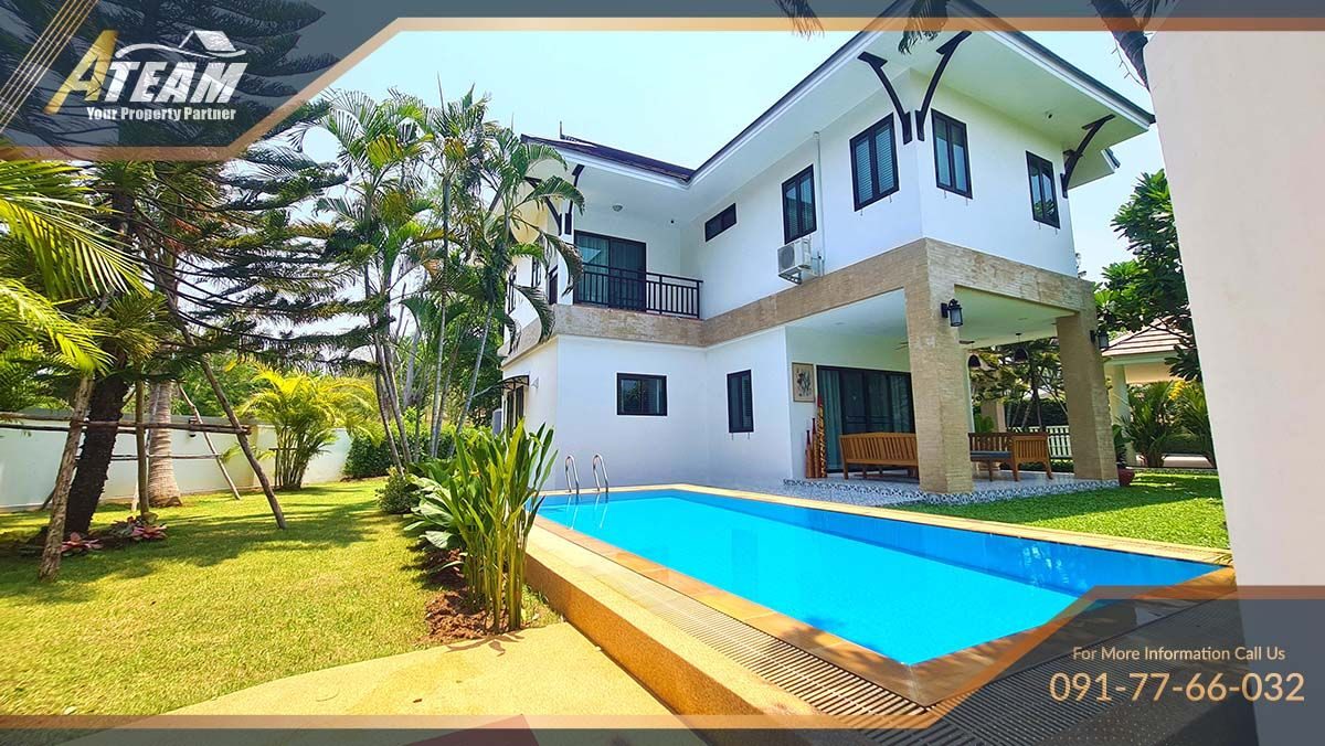 Beautifully renovated Contemporary corner plot house in Khao Tao, thumbnail 2