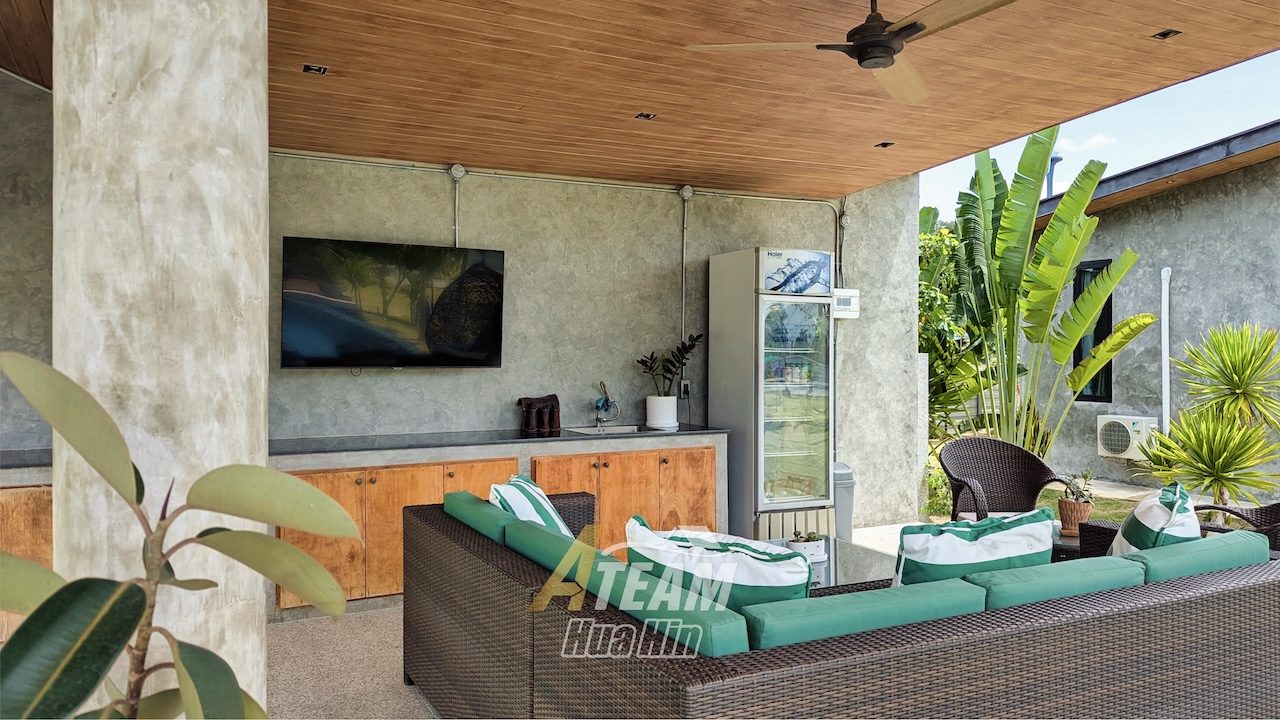 Modern Pool Villa Estate with Guesthouse, Organic Farm & Mountain View, thumbnail 5