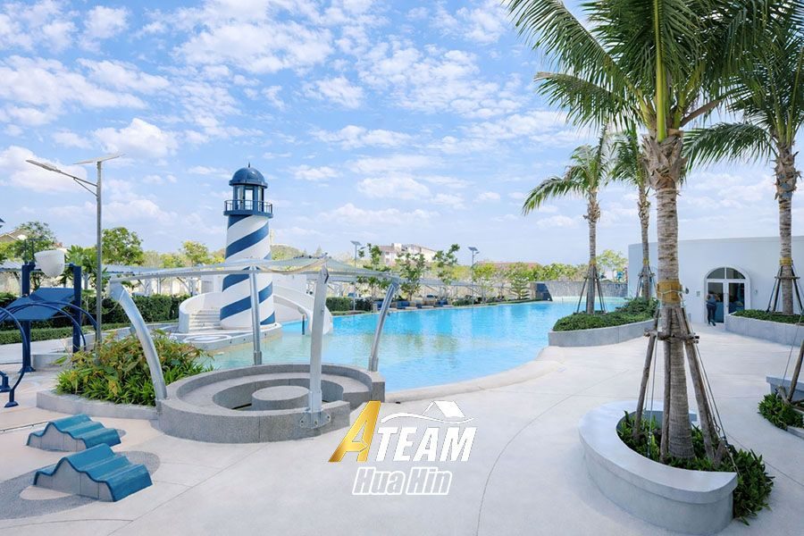 Studio Condo with Sea & Mountain Views for Rent at Supalai Blue Whale Hua Hin, thumbnail 16