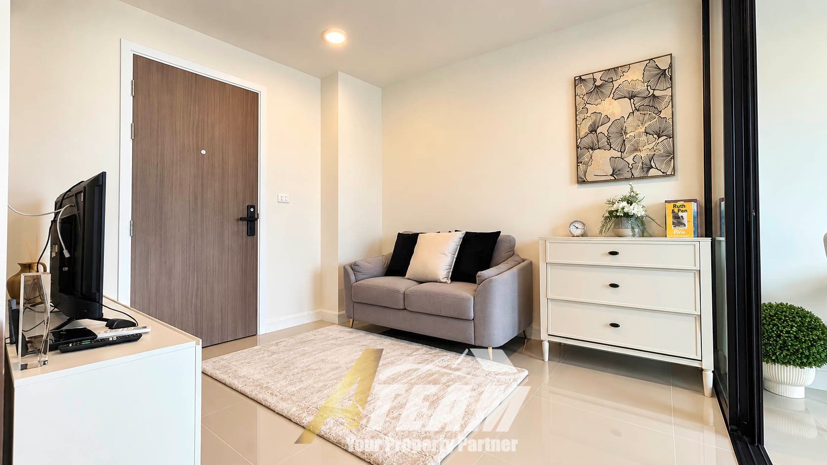 Mira Monte Hua Hin – Modern 1-Bedroom Condo for Rent | 20,000 THB/Month, thumbnail 4