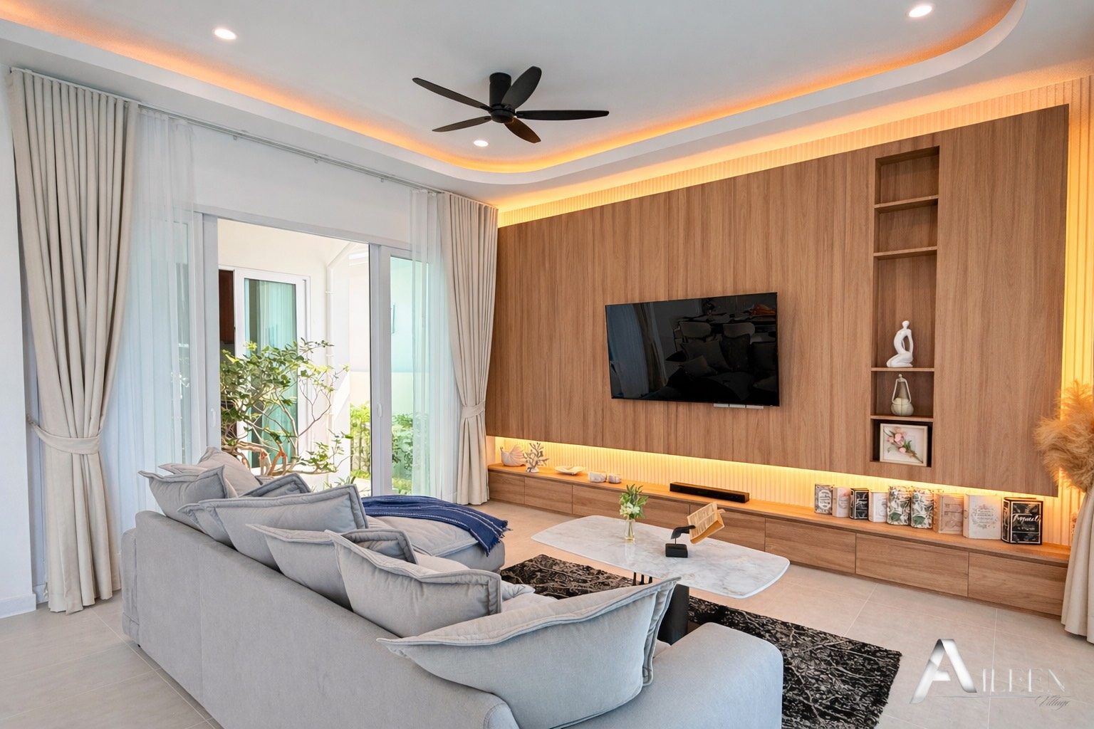 Beautyful 3 Bed 3 Bath Pool Villa in a peaceful residential area, thumbnail 12