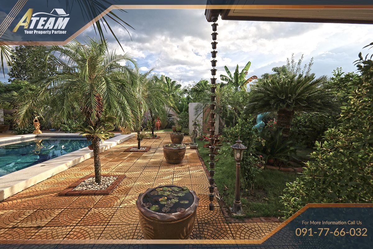 Unique Mansion on 1 Rai with incredible tropical  garden, thumbnail 73