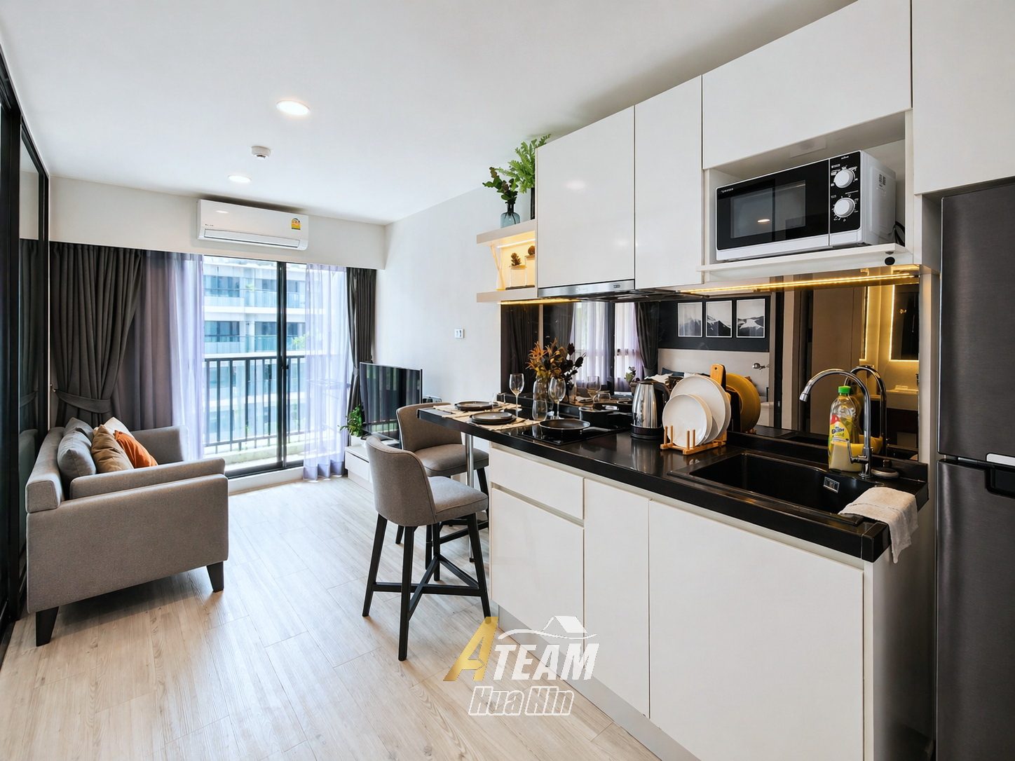 1-Bedroom Condo for Rent in Hua Hin Center, thumbnail 3
