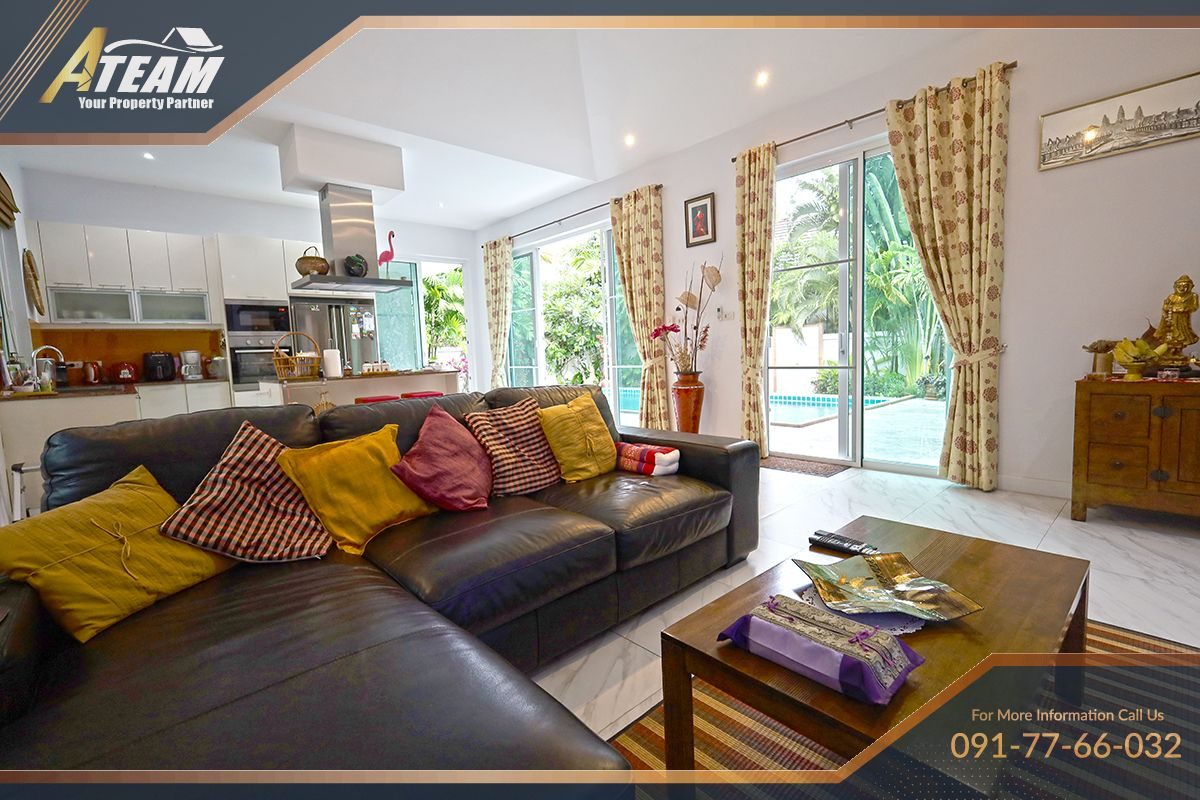 3-Bedroom Pool Villa for rent – Red Mountain Woodlands Residences, Tha, thumbnail 3