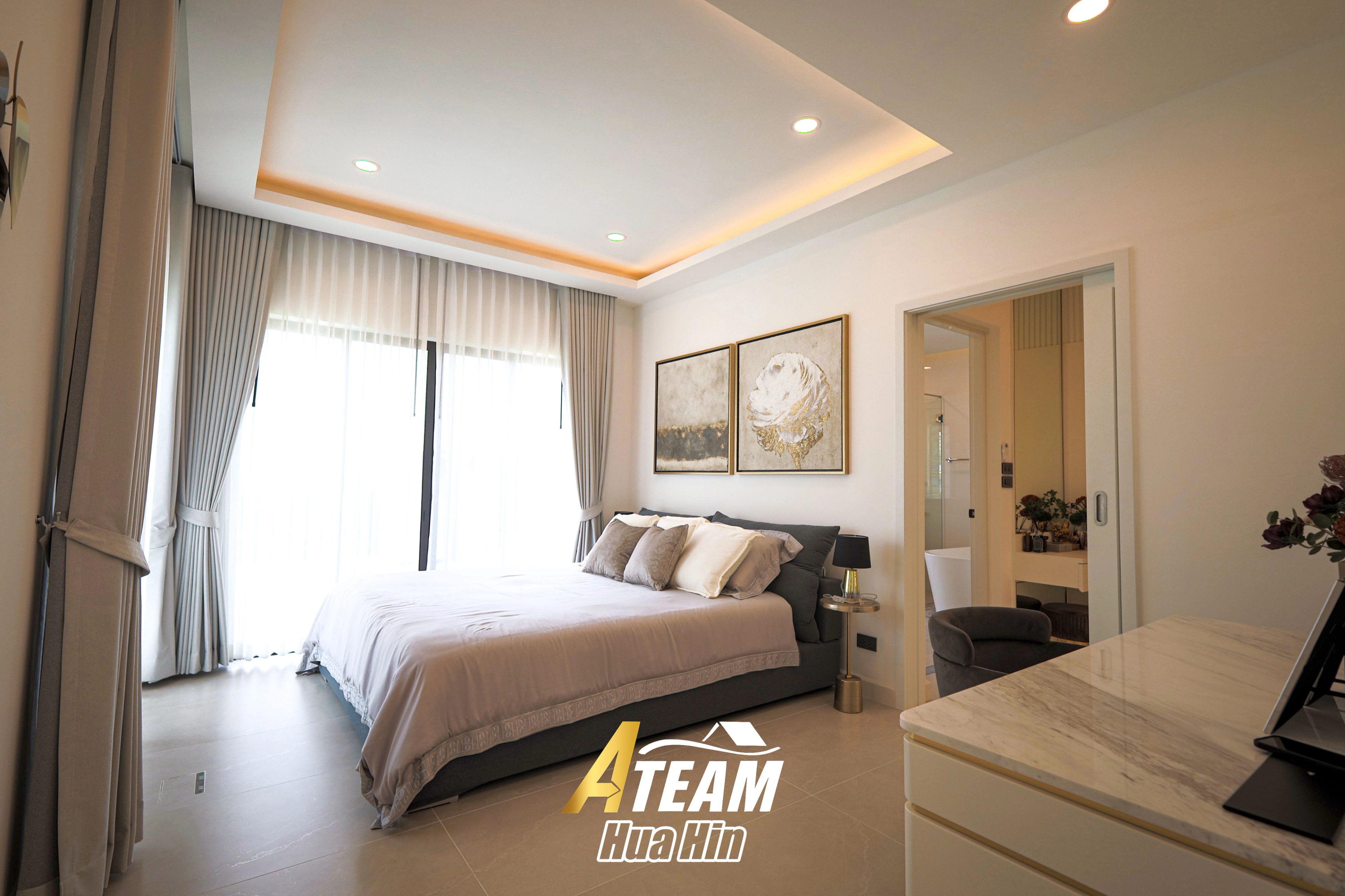Modern 3-Bedroom Pool Villa at La Vallee Raintree Residence, Thap Tai, thumbnail 22