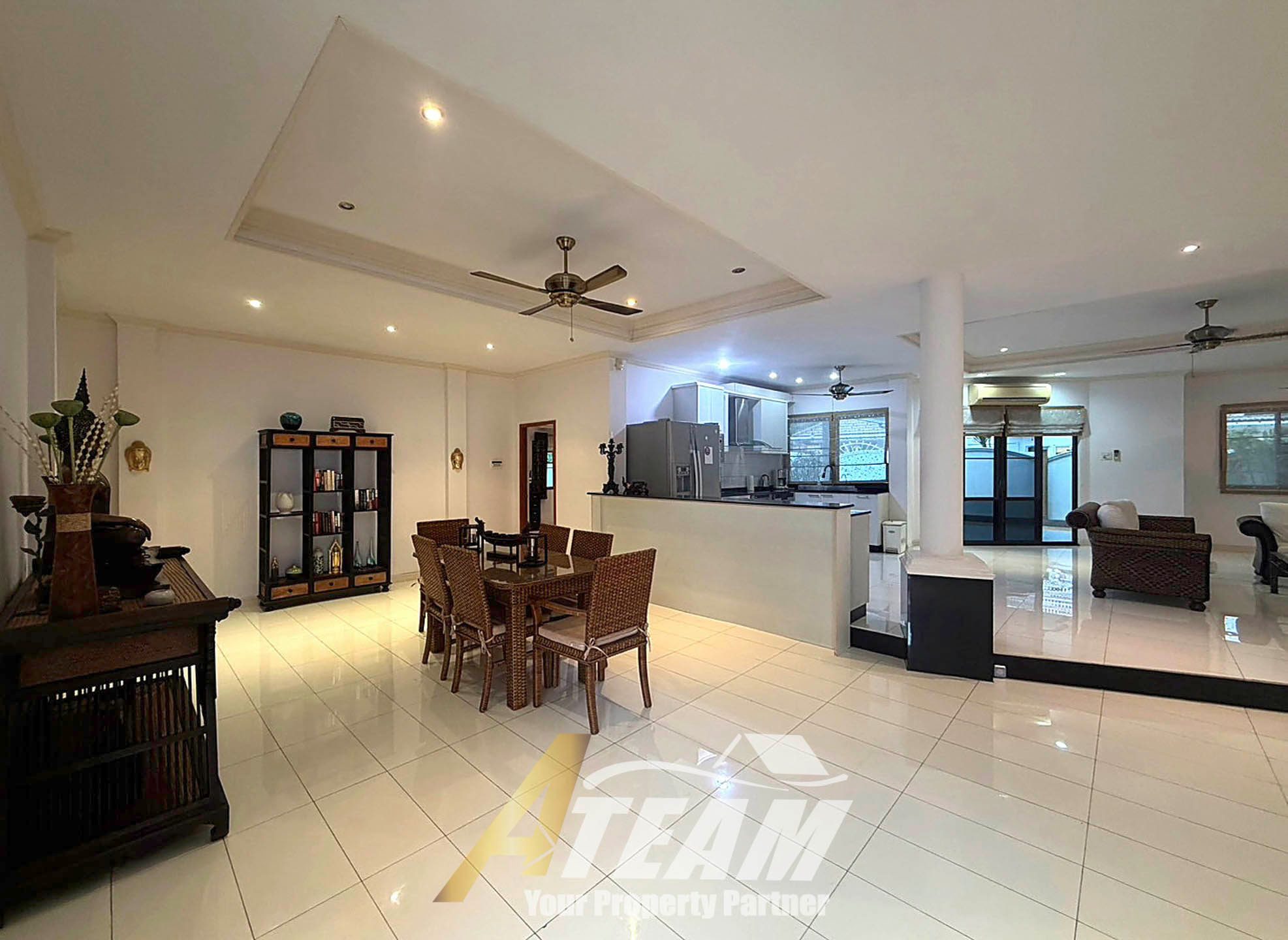 Spacious 3-Bedroom Private Pool Villa for Rent at Sunset Village 1, Hua Hin Soi 6, thumbnail 7