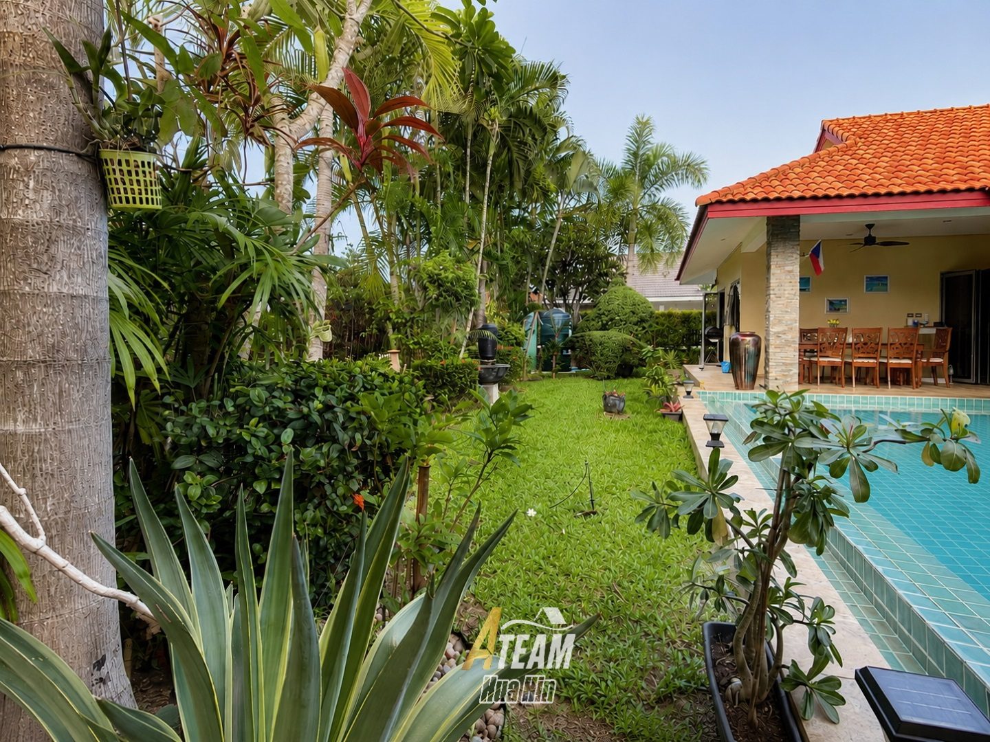 3 Bedroom pool villa for rent at Wijittra in HIn lek fai , thumbnail 2