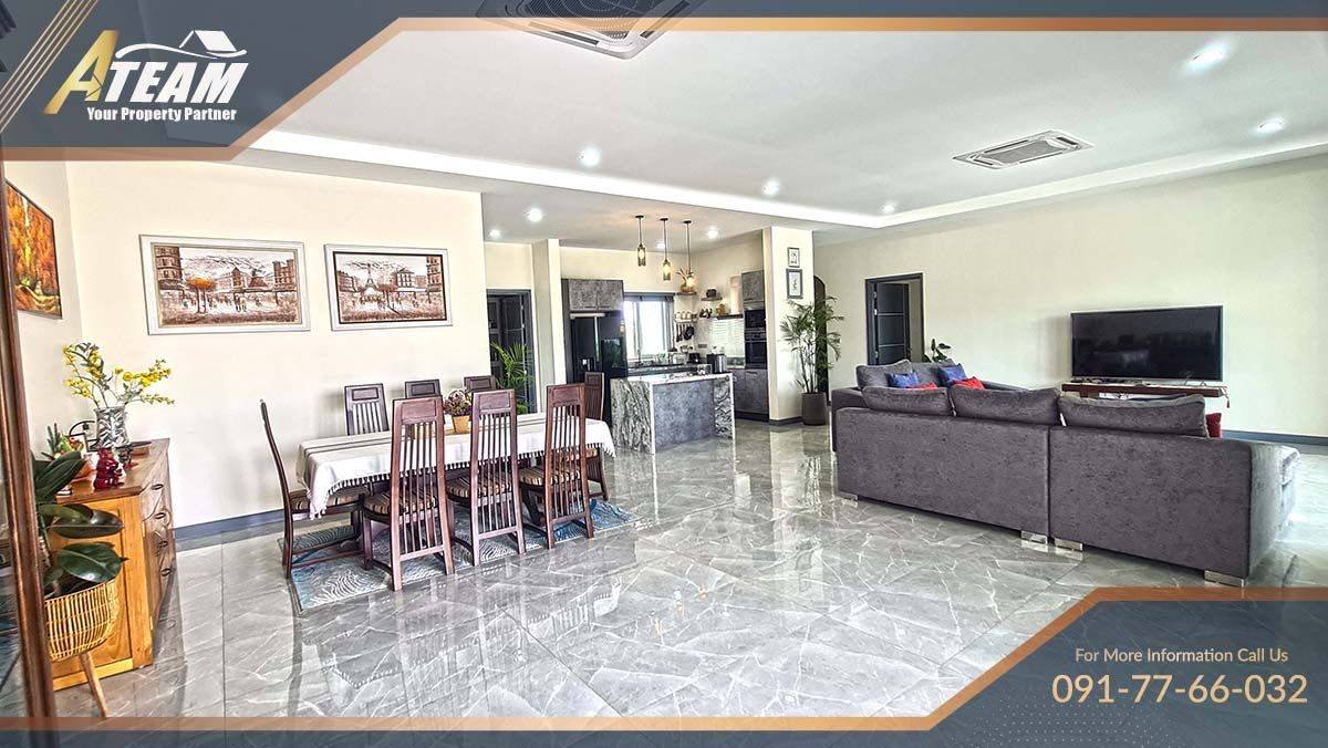 Luxury 5 bedrooms pool villa on 2 rais surrounded by mountains, thumbnail 38