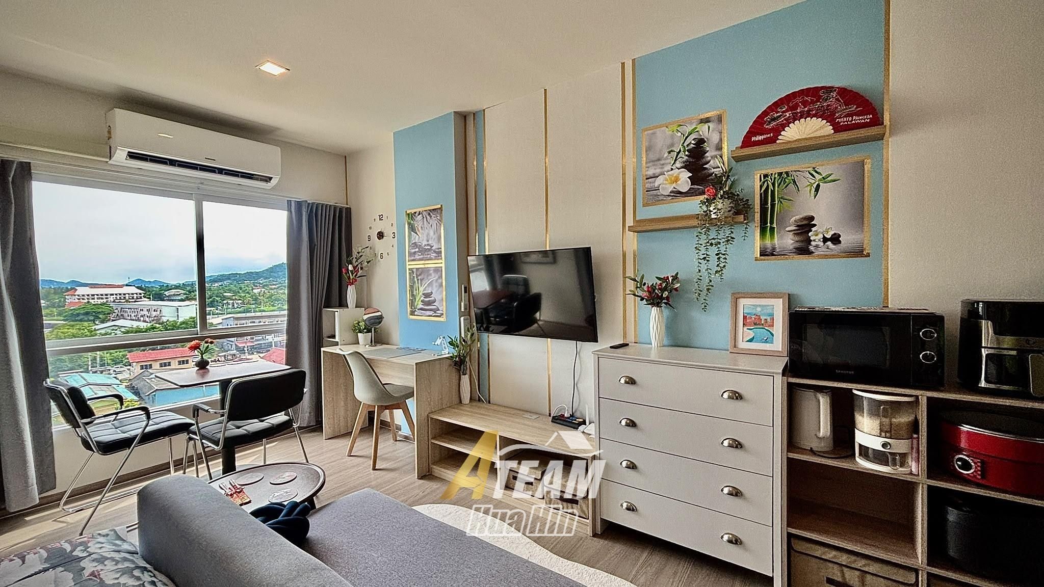 Mountain-View Top floor Corner Studio Condo at Hay Condo – 1,800,000 THB, thumbnail 2