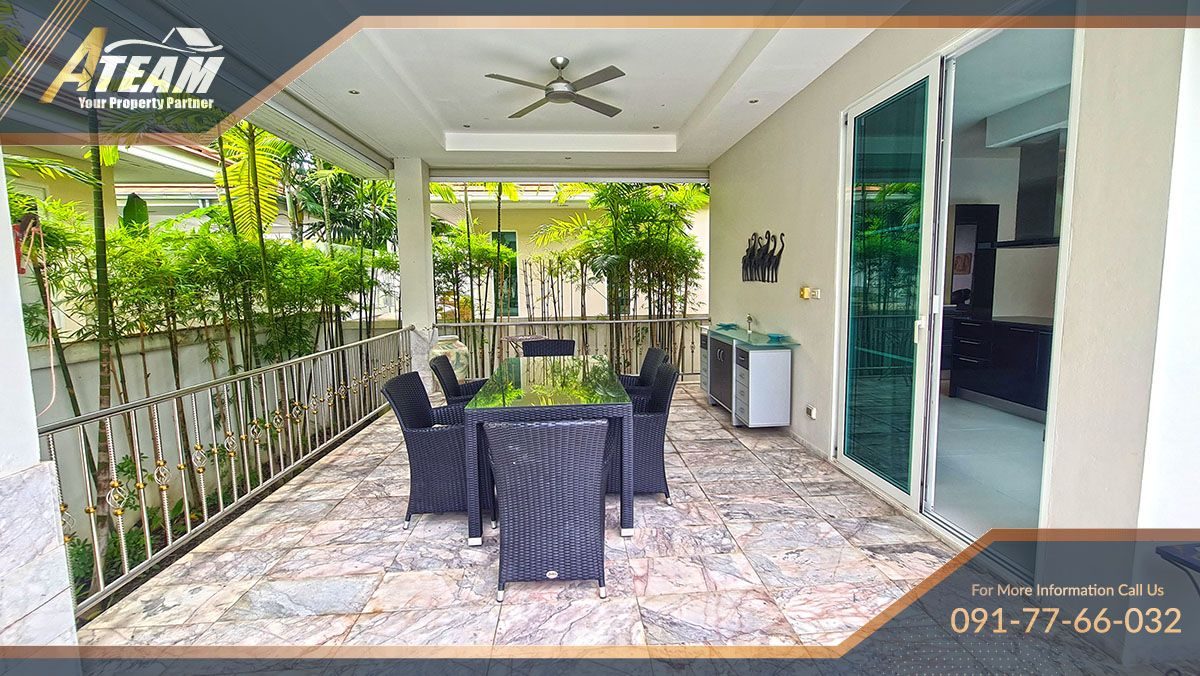 Modern Red Mountain House for Rent with 1 Office Room | 47,000 THB/Month, thumbnail 5