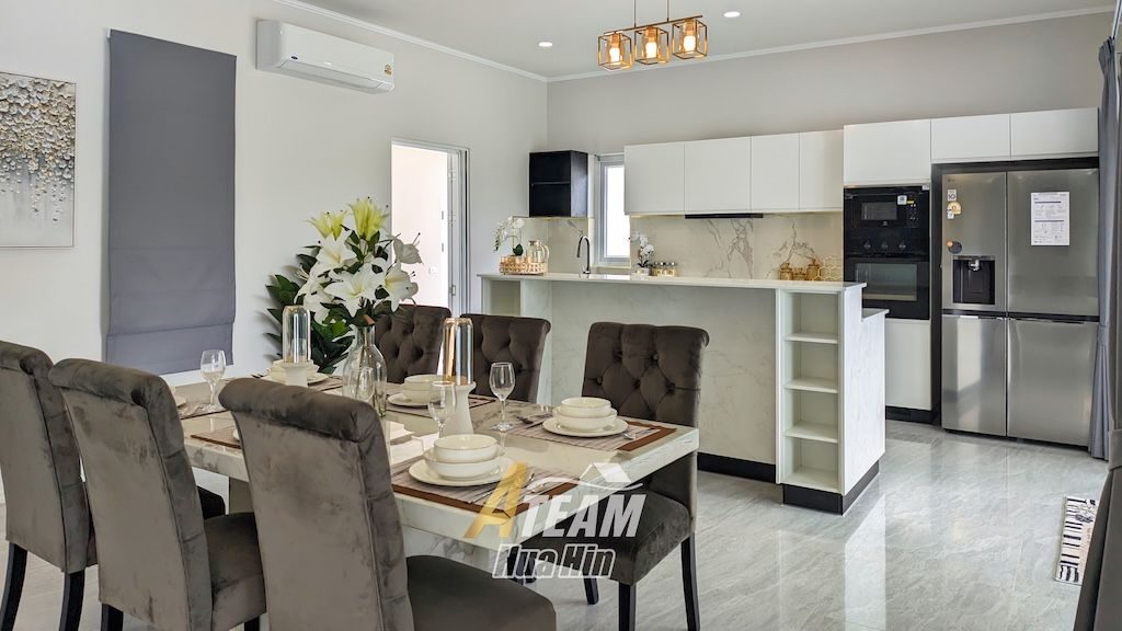 Luxury 3-Bedroom Pool Villa for Sale – Siam Villa 2, Thap Tai, thumbnail 8