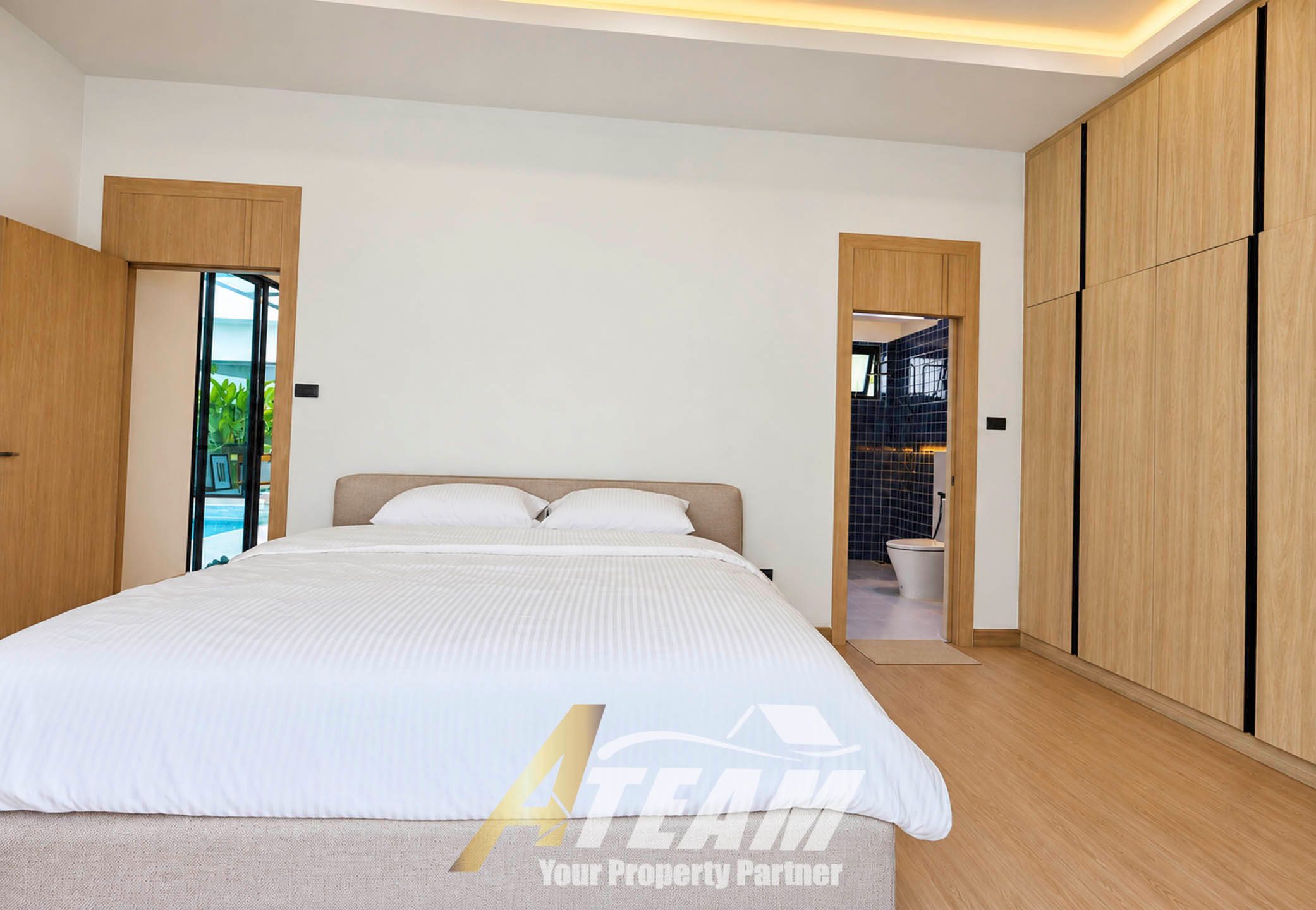 Spacious 2-Bedroom Private Pool Villa with Separate Office for Rent at Asai Village, Hua Hin –  ฿40,000/Month, thumbnail 13