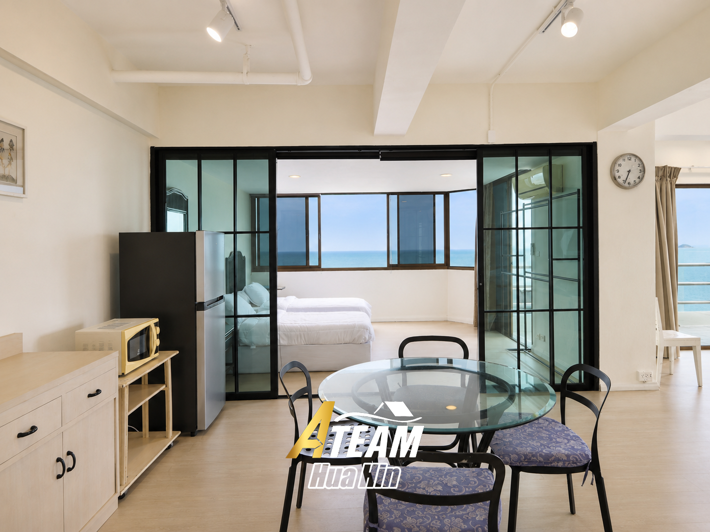 Amplio condominio en planta alta frente a la playa en venta y alquiler en Hua Hin Blue Wave., miniatura 5