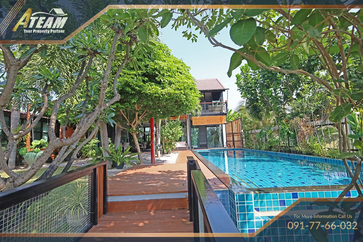Unique 5-Bedroom Riverside Pool Villa in Pak Nam Pran, thumbnail 4