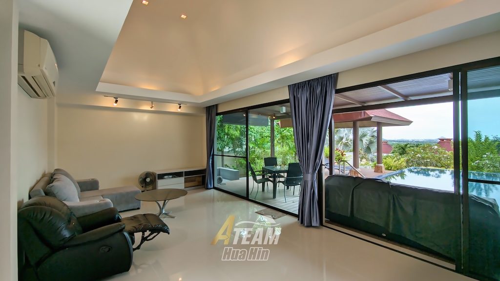Panoramic Sea View Pool Villa in Khao Tao, thumbnail 4