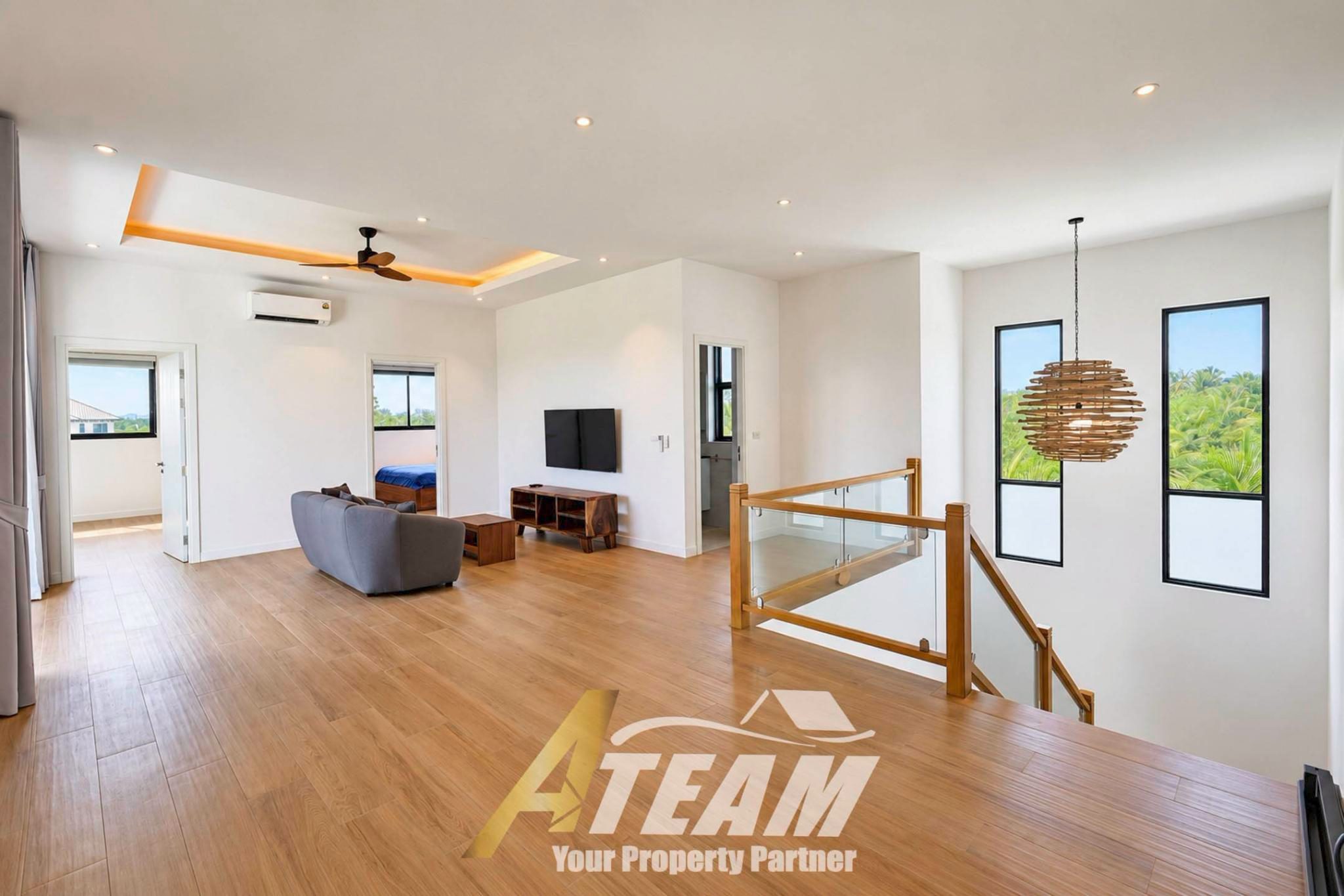 Luxury 6-Bedroom Pool Villa with Guest House at Baan Lom Yen, Hua Hin, thumbnail 14