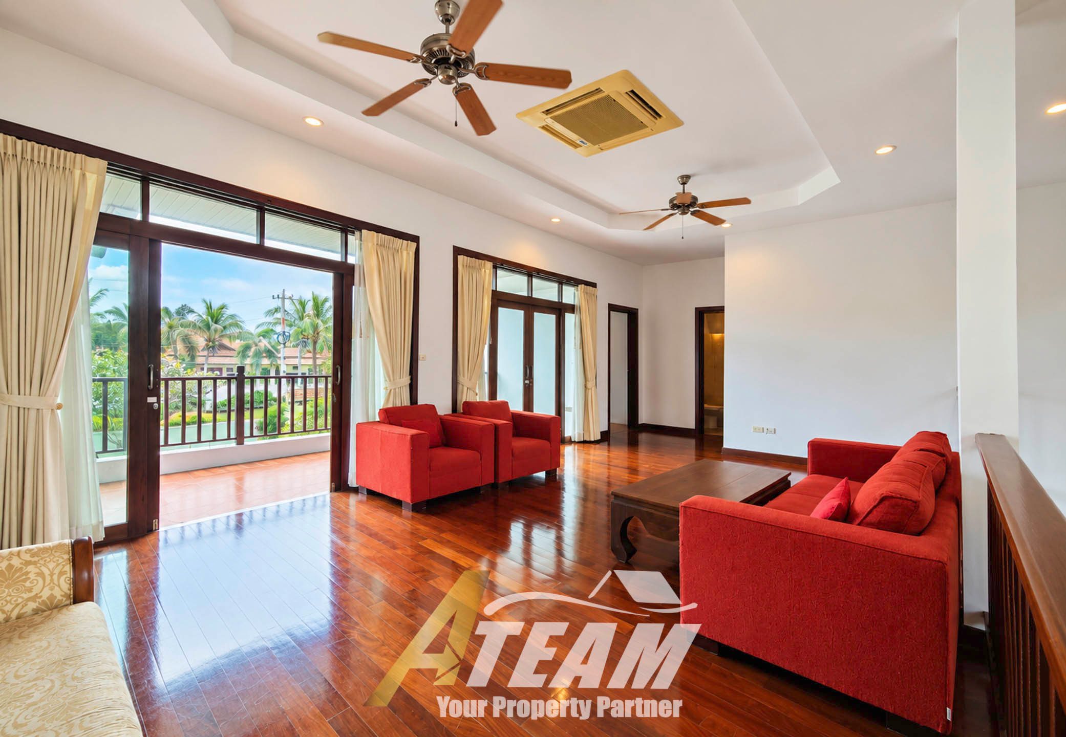 𝗦𝗽𝗮𝗰𝗶𝗼𝘂𝘀 𝟰-𝗕𝗲𝗱𝗿𝗼𝗼𝗺 𝗧𝘄𝗼-𝗦𝘁𝗼𝗿𝗲𝘆 𝗣𝗿𝗶𝘃𝗮𝘁𝗲 𝗣𝗼𝗼𝗹 𝗩𝗶𝗹𝗹𝗮 𝗳𝗼𝗿 𝗥𝗲𝗻𝘁 𝗶𝗻 𝗞𝗵𝗮𝗼 𝗧𝗮𝗼, 𝗛𝘂𝗮 𝗛𝗶𝗻 – 𝗦𝗽𝗮𝗰𝗶𝗼𝘂𝘀 𝗙𝗮𝗺𝗶𝗹𝘆 𝗟𝗶𝘃𝗶𝗻𝗴 | ฿𝟳𝟬,𝟬𝟬𝟬/𝗠𝗼𝗻𝘁𝗵, thumbnail 8