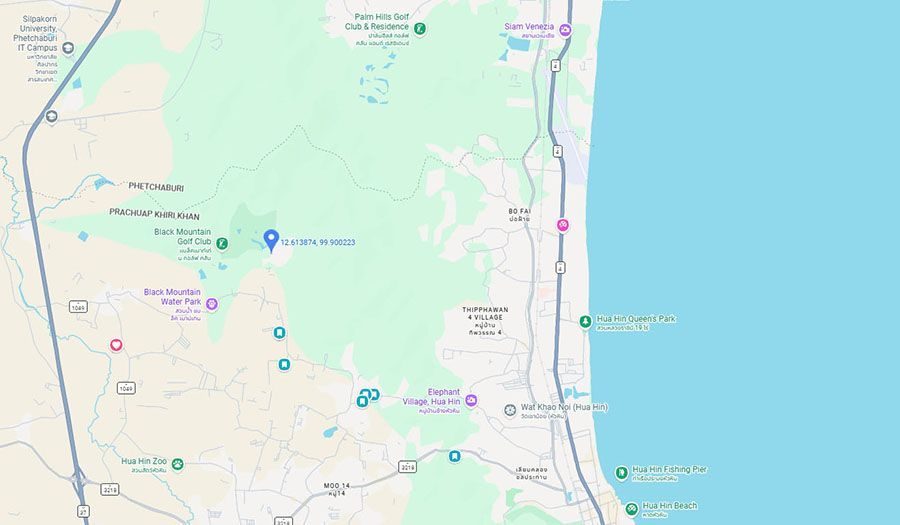 Attraktives Bauland für Wohnzwecke in Hua Hin zu verkaufen - Lage mit Bergblick, Vorschaubild 21