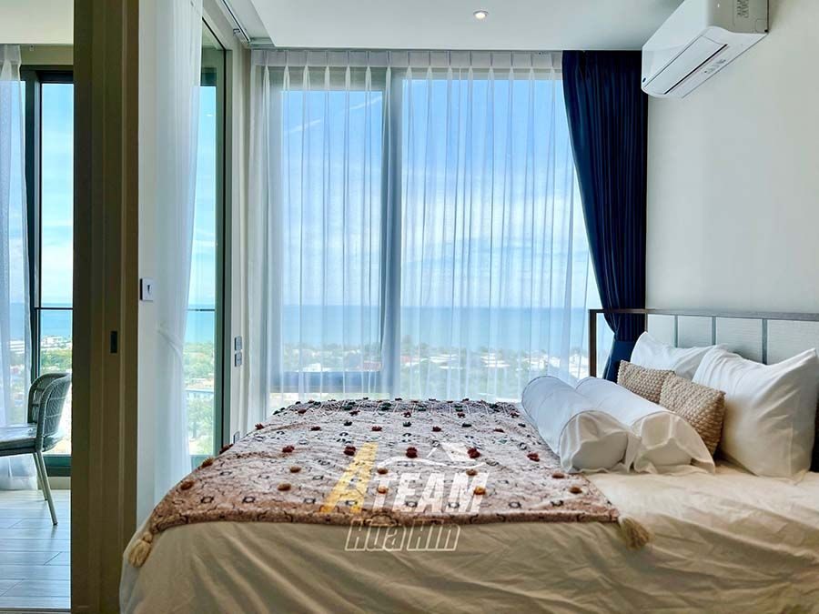 High-Floor 1-Bedroom Sea View Condo for Sale at Vehha Hua Hin, thumbnail 8