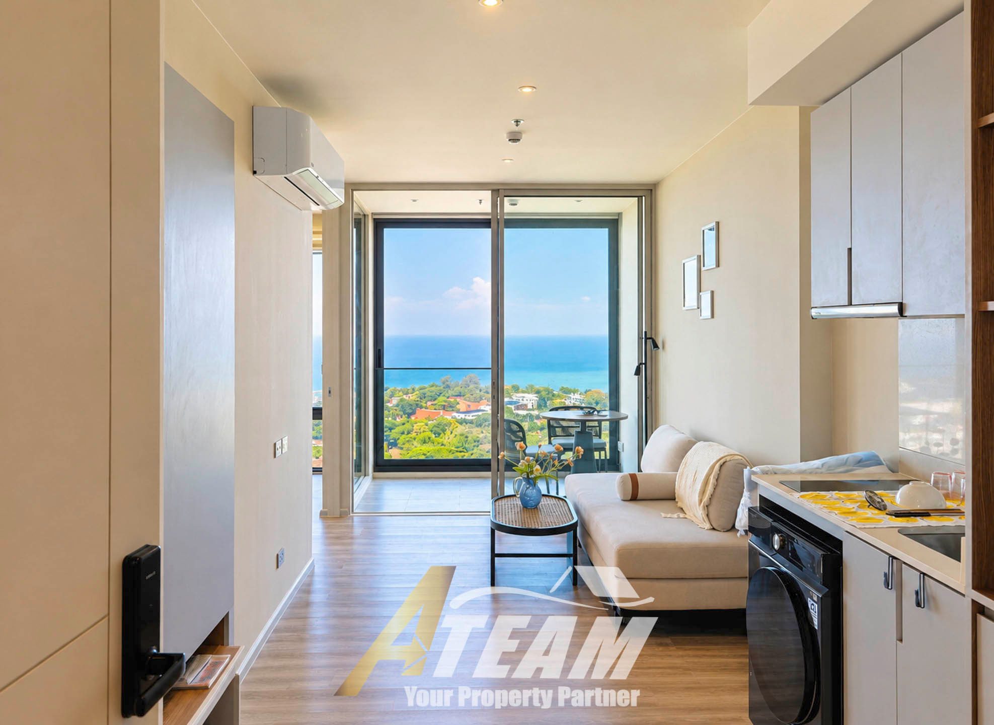Elevated Luxury Living at VEHHA Hua Hin – Elegant 1-Bedroom Condo on the 22nd Floor for Rent
