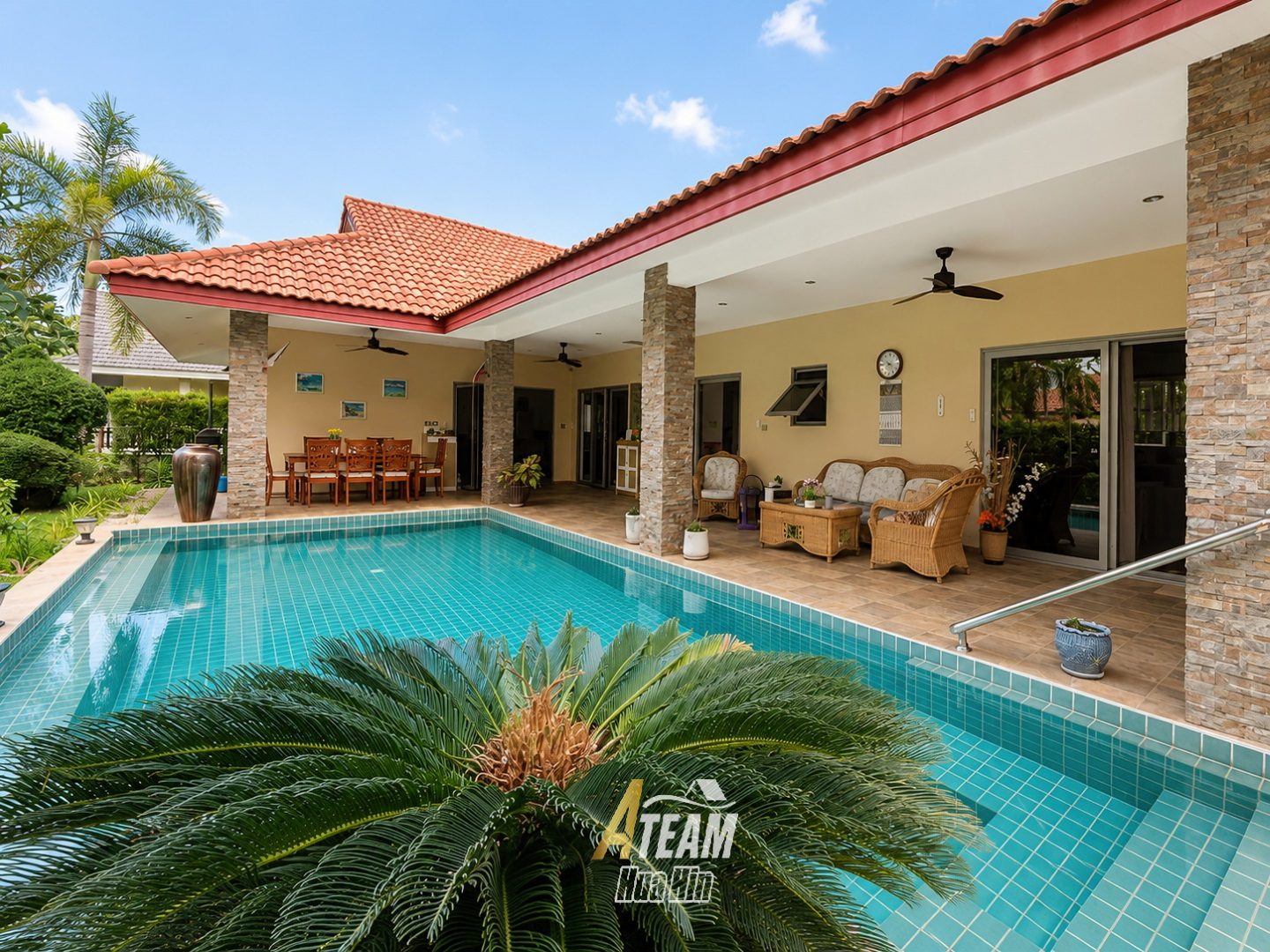 3 Bedroom pool villa for rent at Wijittra in HIn lek fai , thumbnail 37