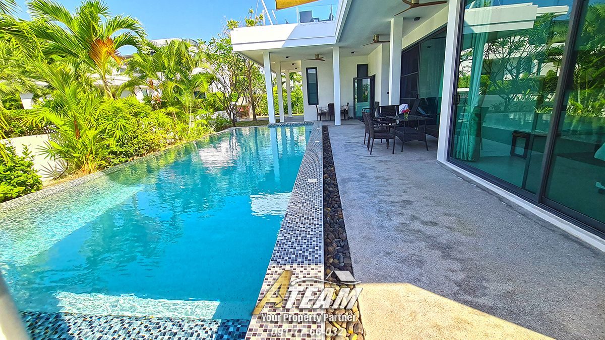 Modern 3 bedroom pool villa In La Lua resort, thumbnail 14