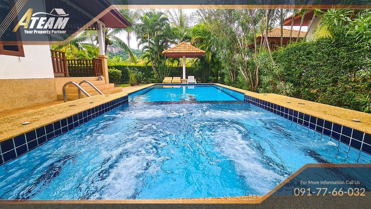 Charming house for sale overlooking the Khao Tao Mountains